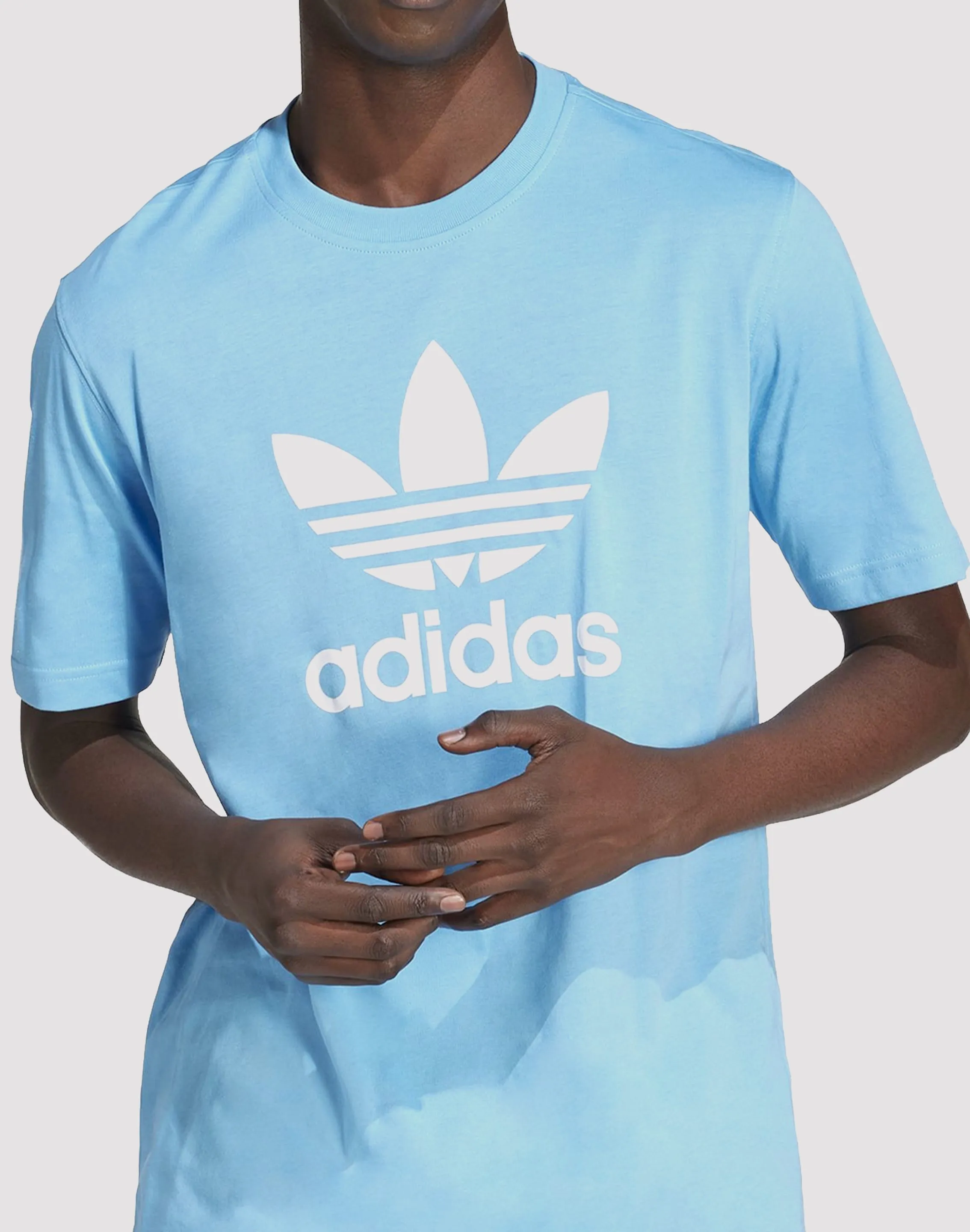 Adidas Adicolor Trefoil Blue Tee