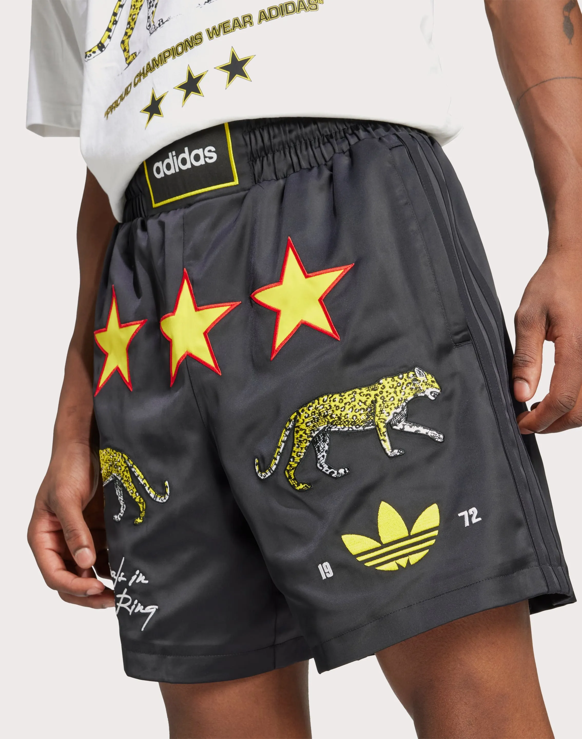 Adidas Originals In The Ring Graphic Shorts