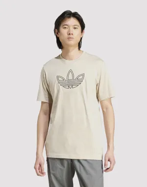 Adidas Outlined Trefoil Tee