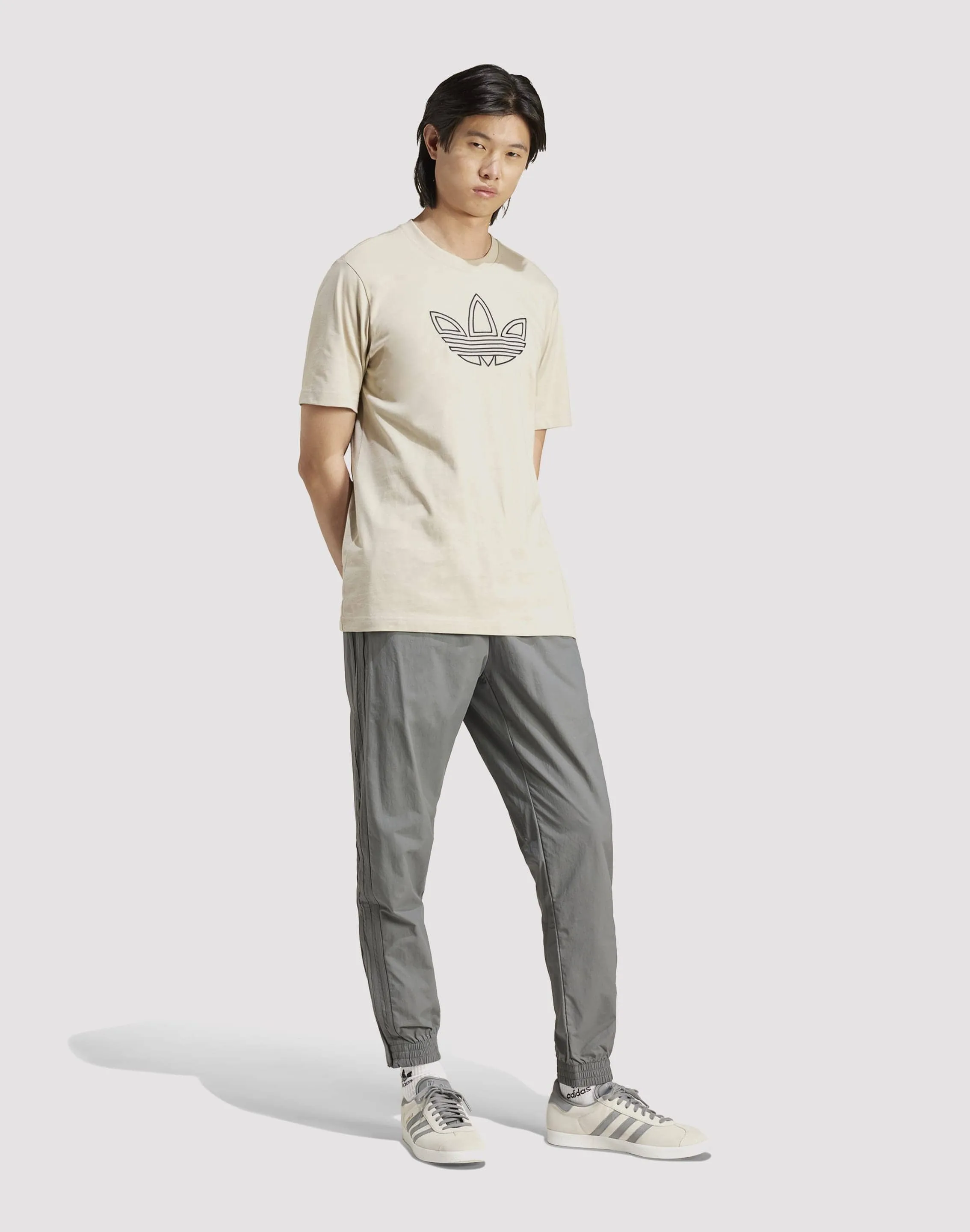 Adidas Outlined Trefoil Tee