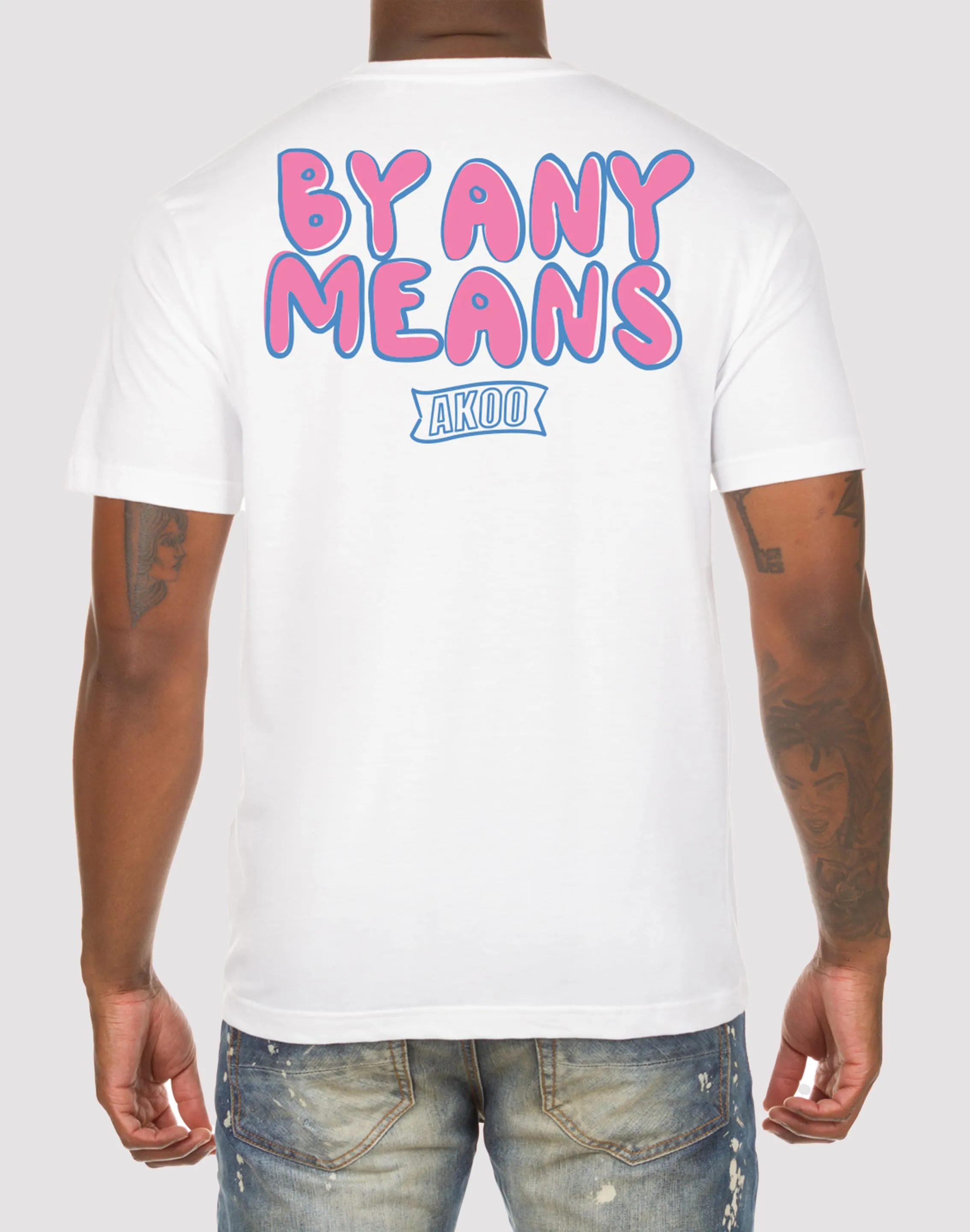 Akoo Bam White Tee