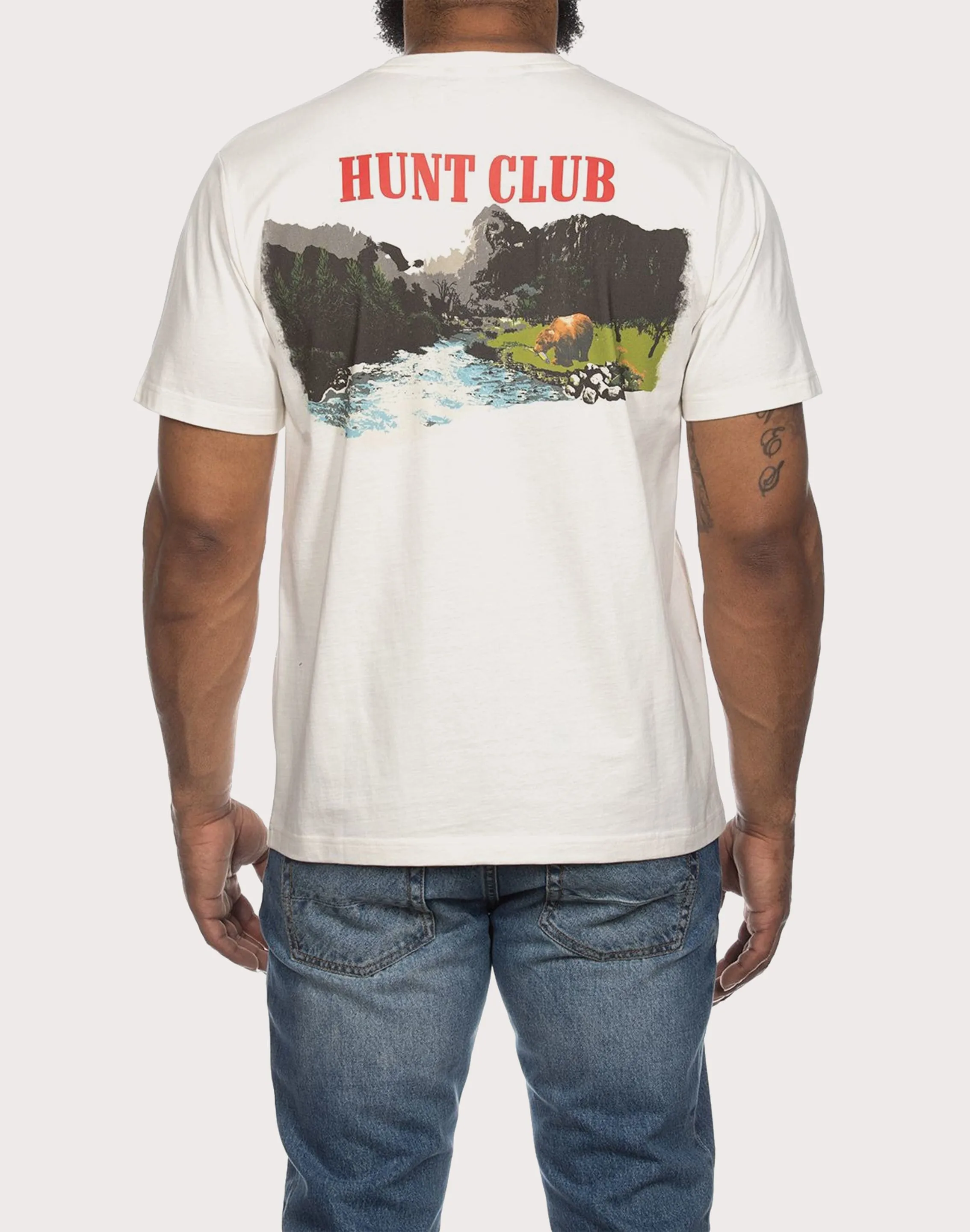 Akoo Benton Whiskey White Tee