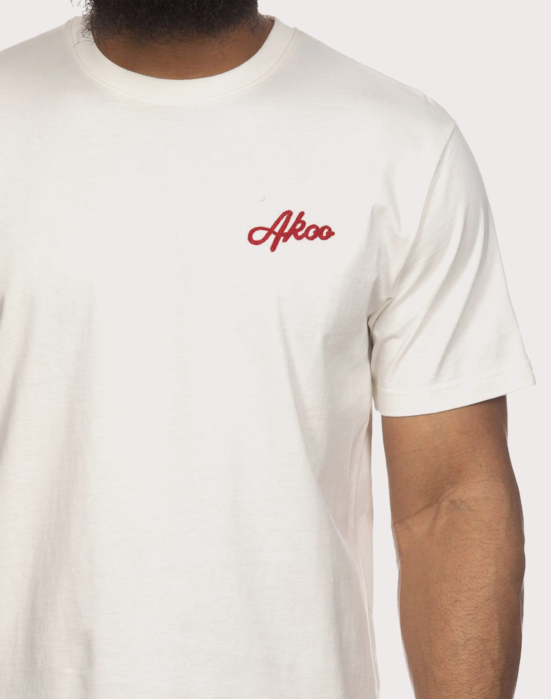 Akoo Benton Whiskey White Tee