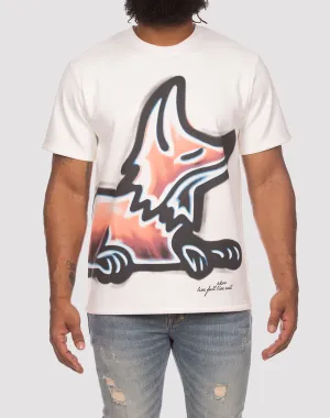 Akoo Brush Snobby White Tee