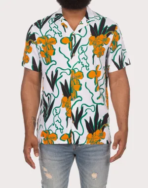Akoo Camp Collar Button Down Shirt