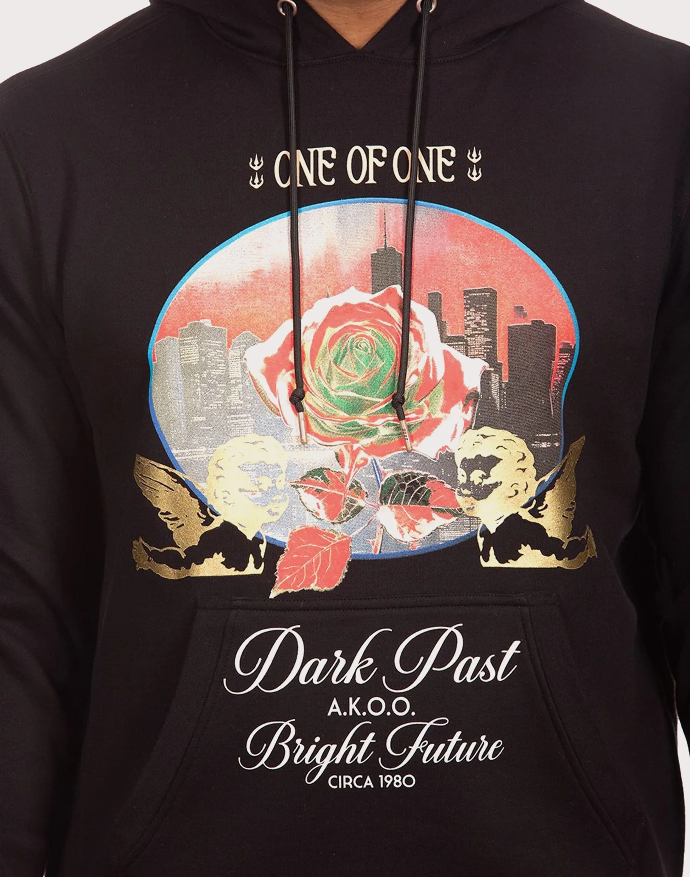 Akoo Cherubs Black Hoodie