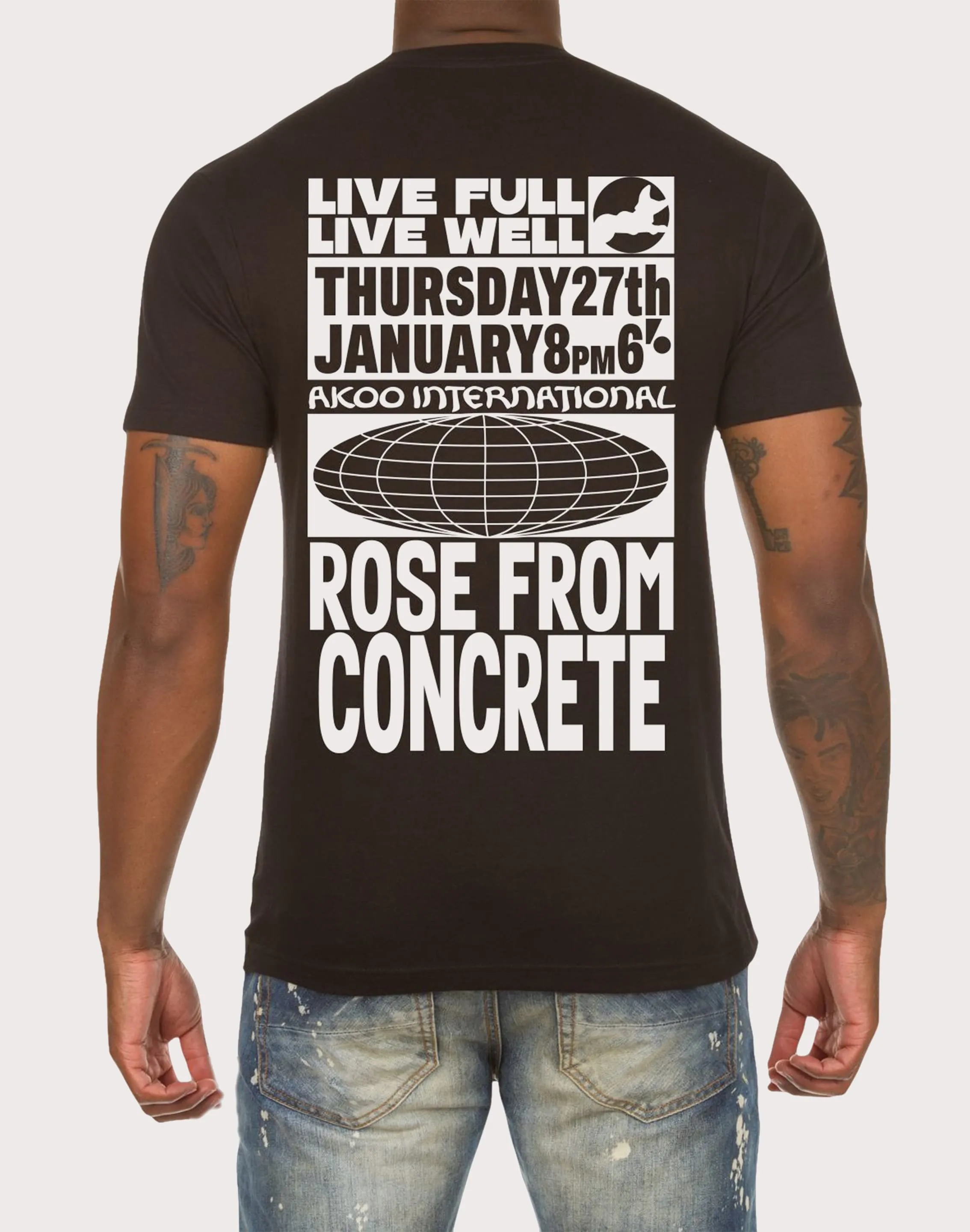 Akoo Conga Black Tee