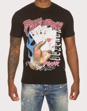 Akoo Four Of A Kind Black Tee