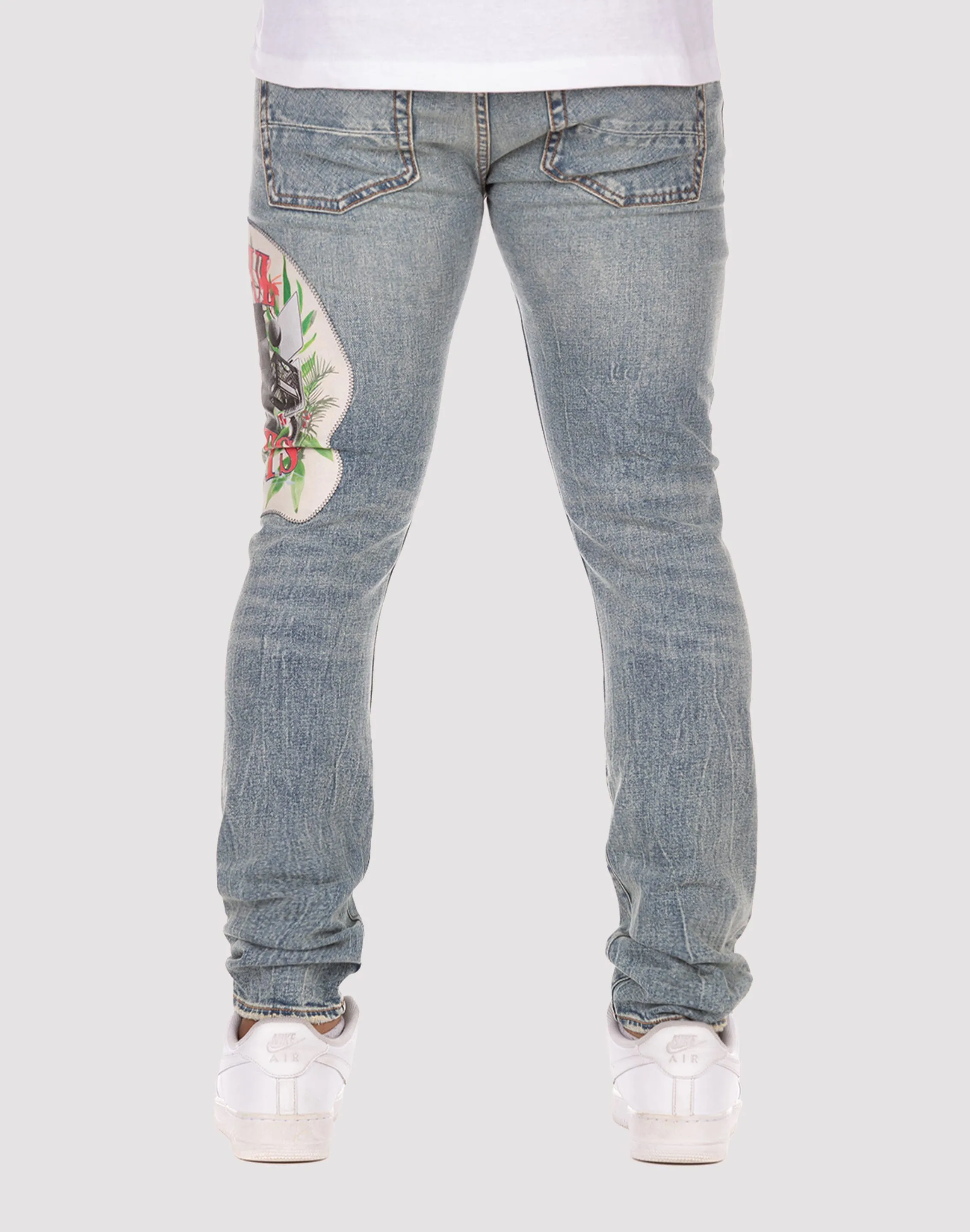 Akoo Lenox Slim Fit Denim Jeans