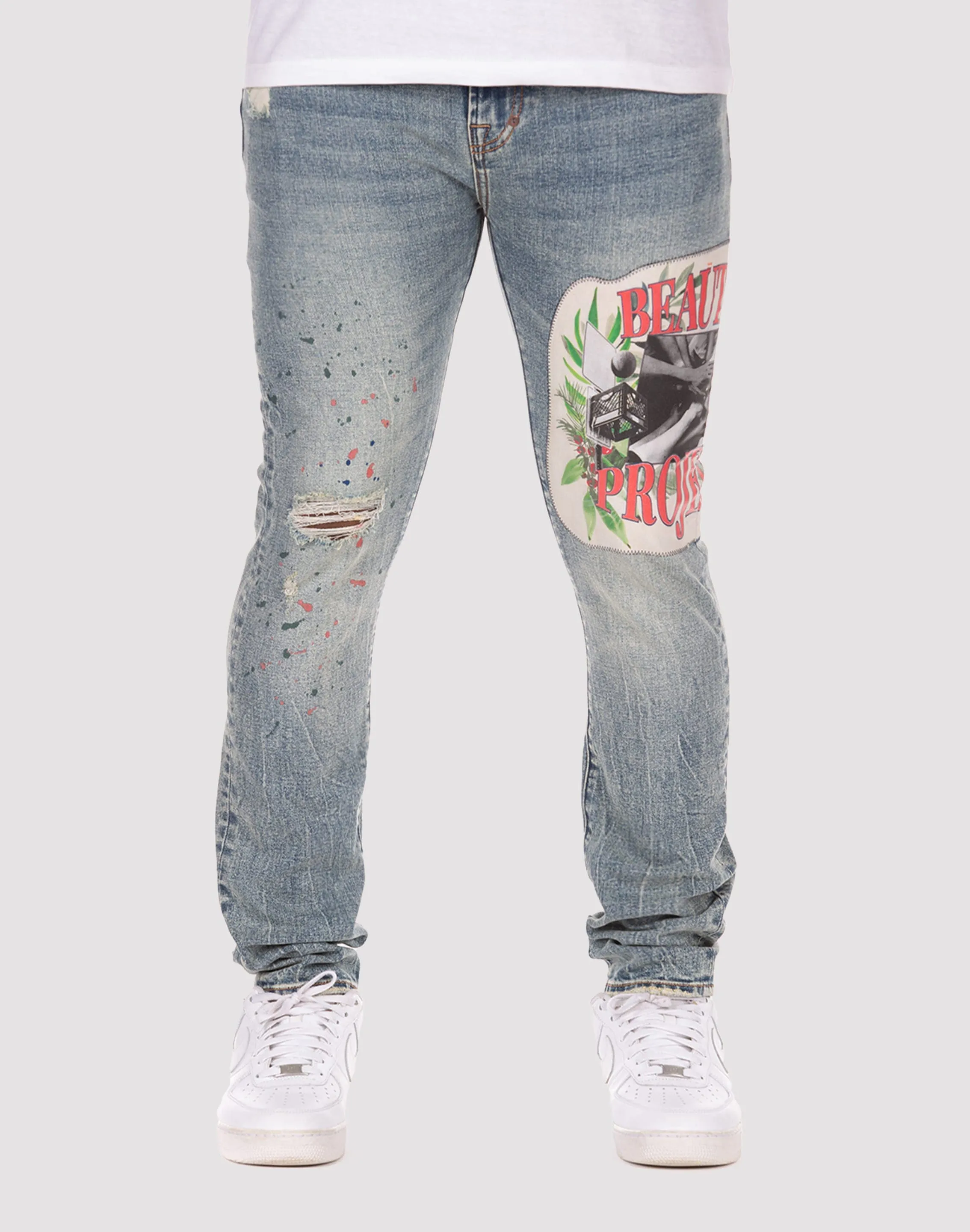 Akoo Lenox Slim Fit Denim Jeans