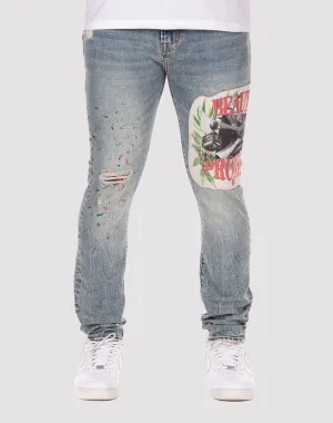Akoo Lenox Slim Fit Denim Jeans