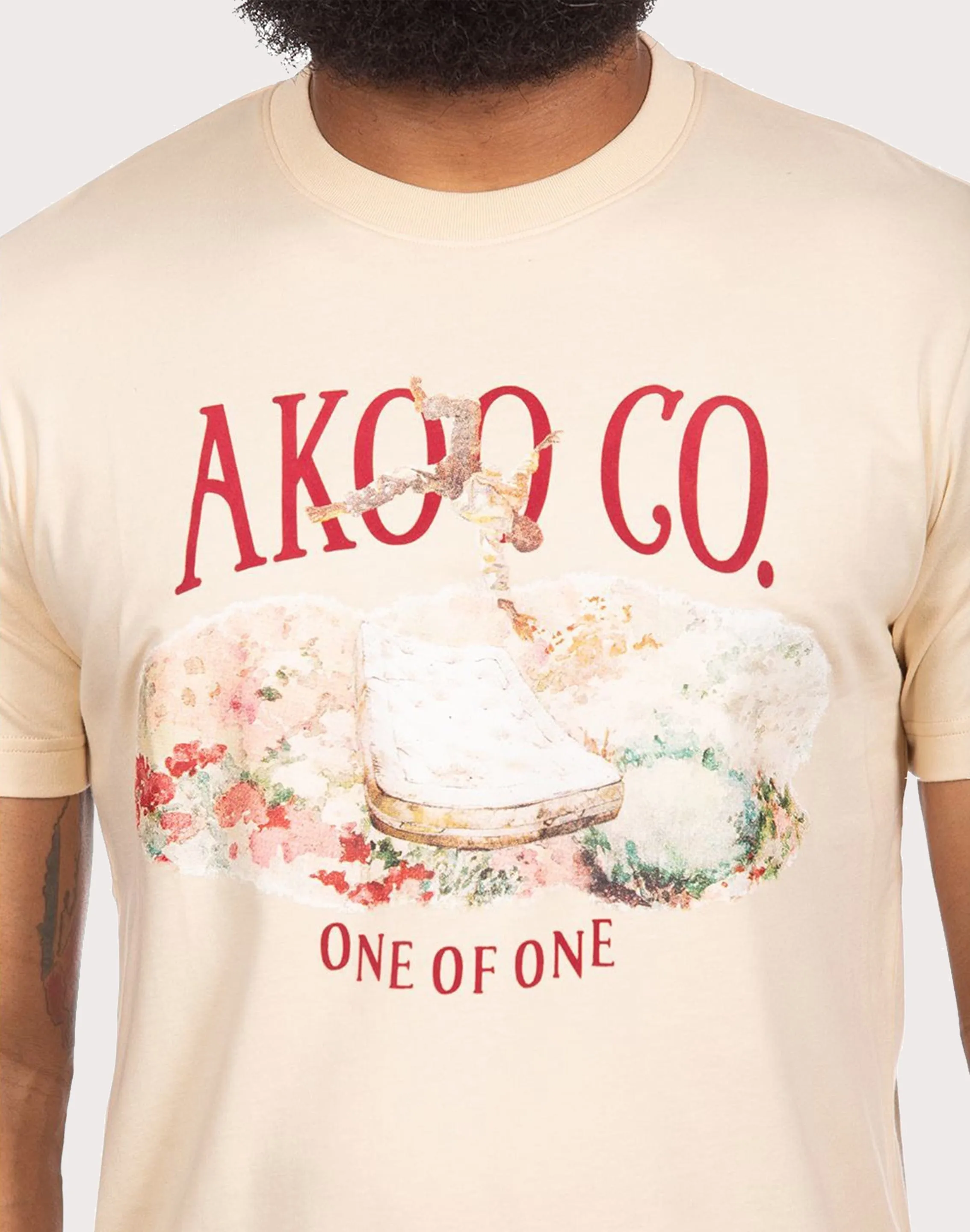 Akoo Meadow Sand Tee