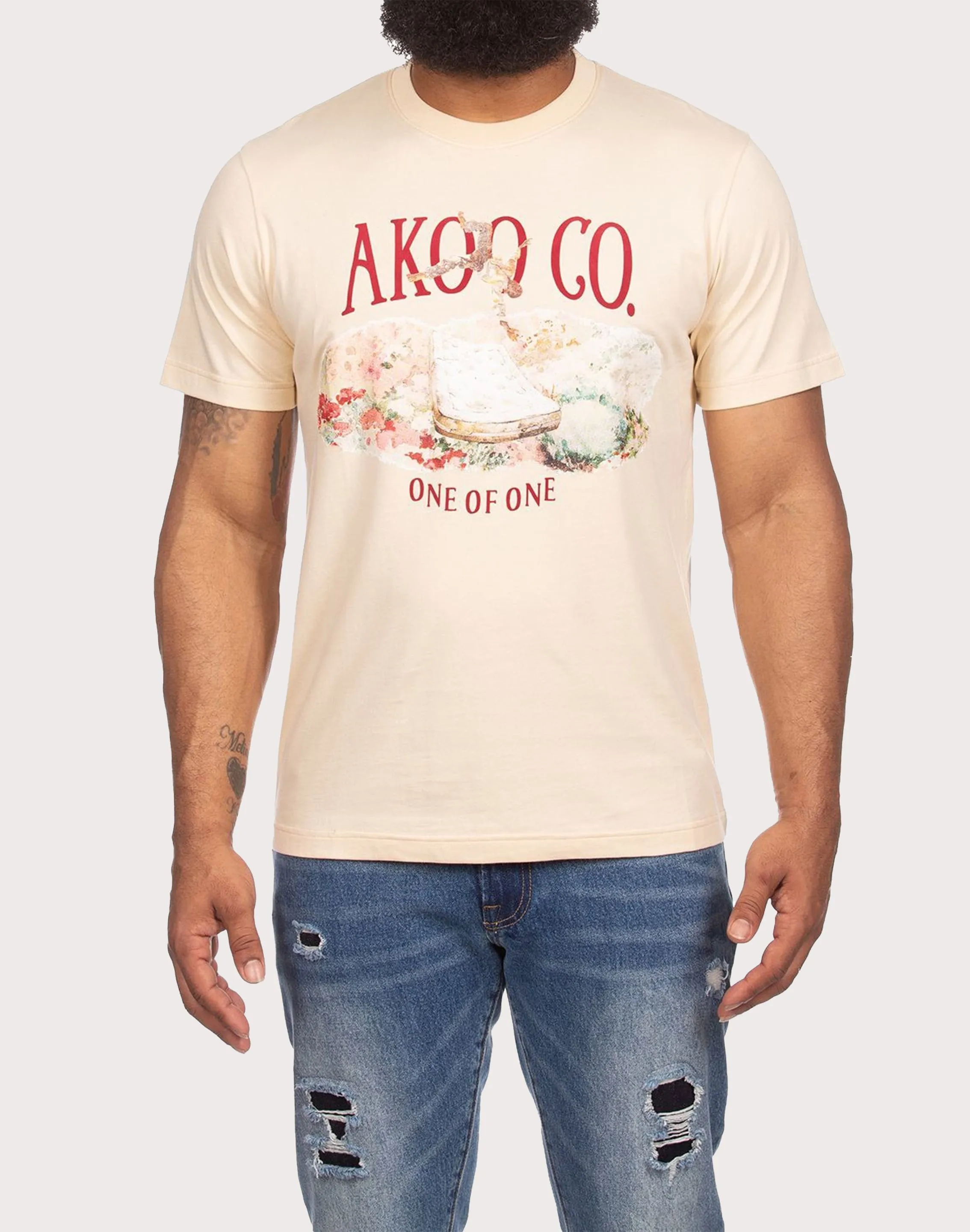 Akoo Meadow Sand Tee
