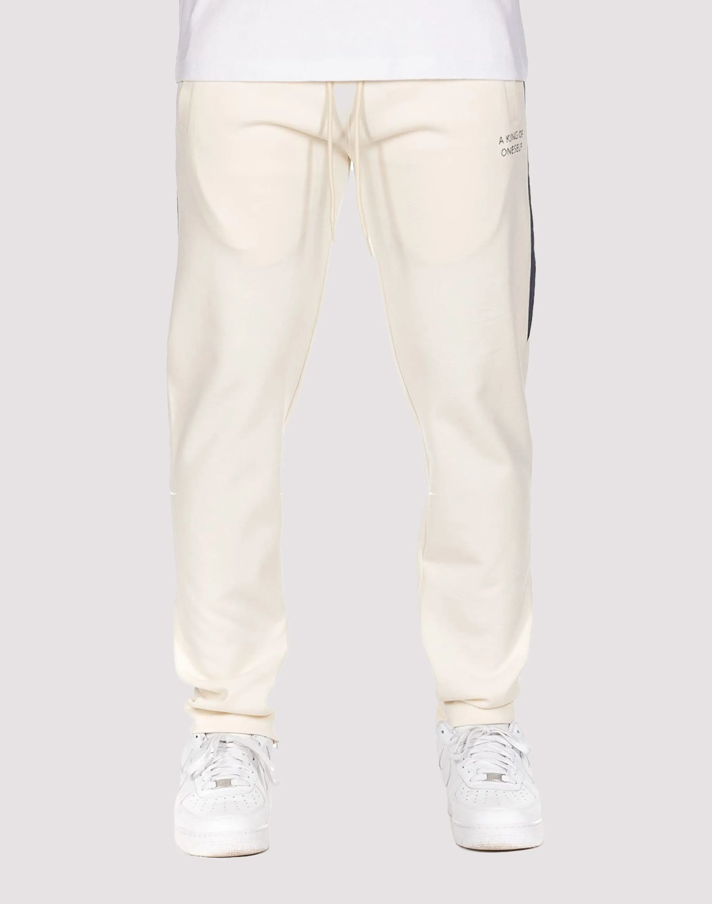 Akoo Monarch Whiskey White Pants