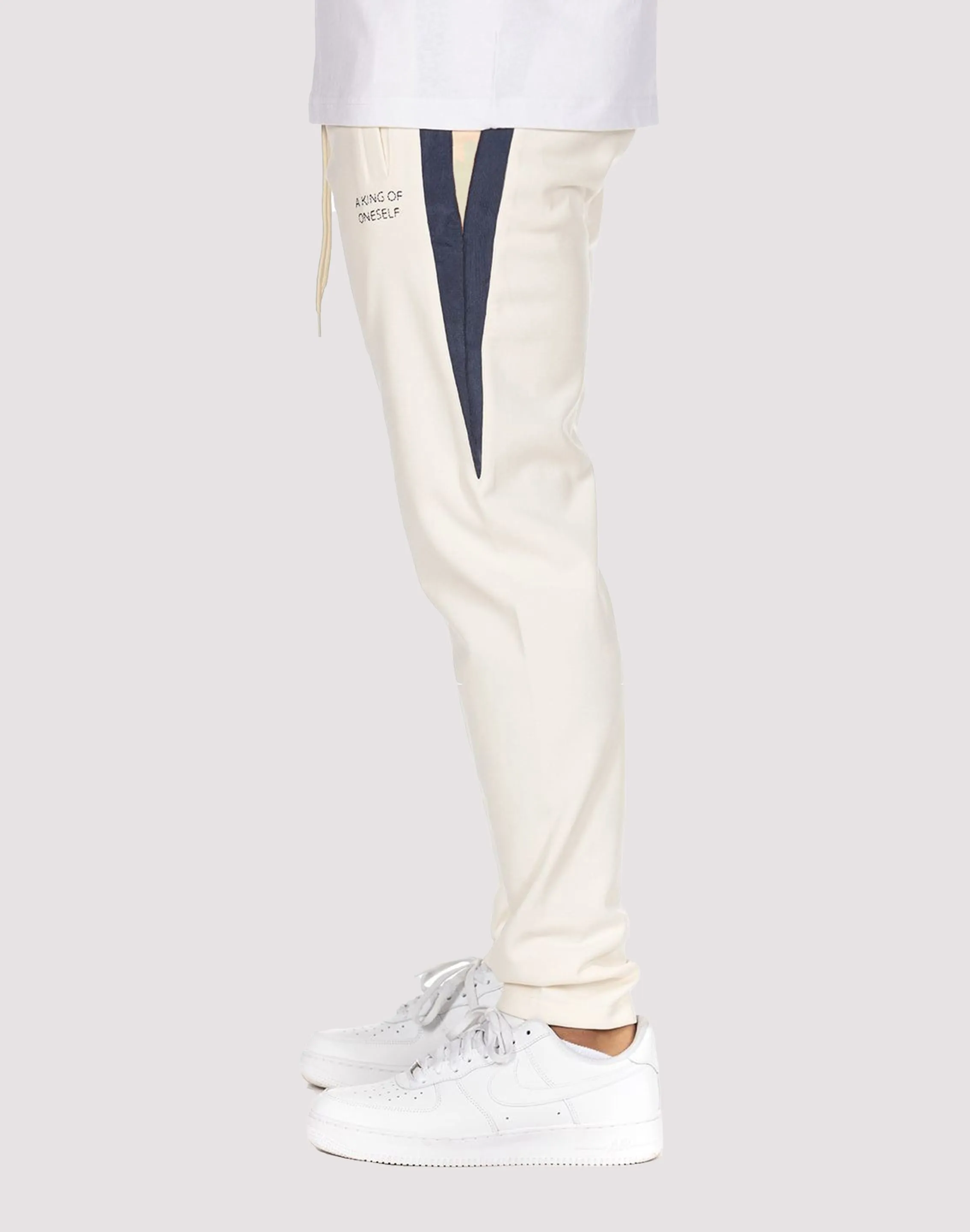 Akoo Monarch Whiskey White Pants