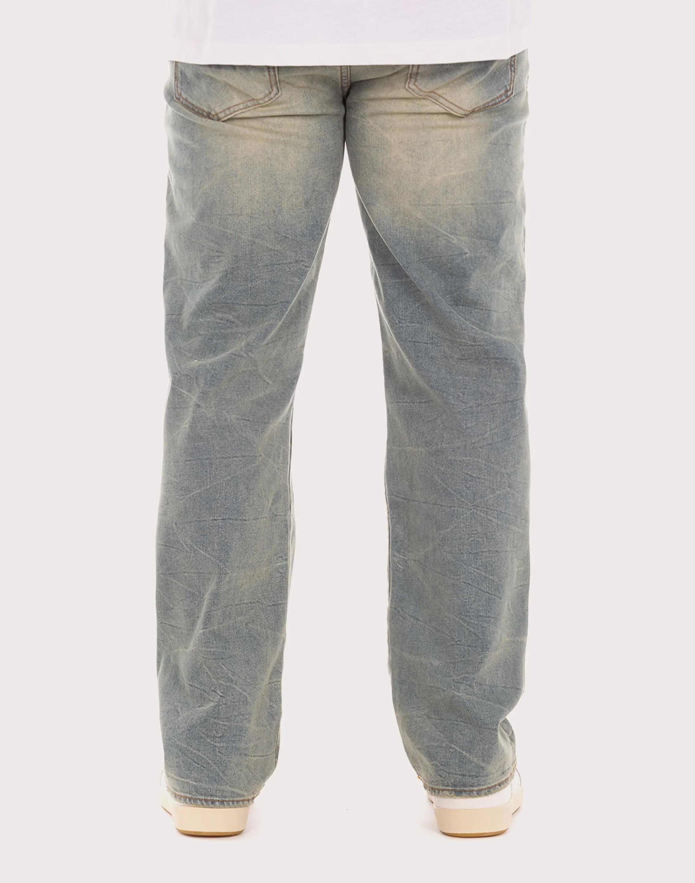 Akoo Monk Straight Fit Coral Reef Jean
