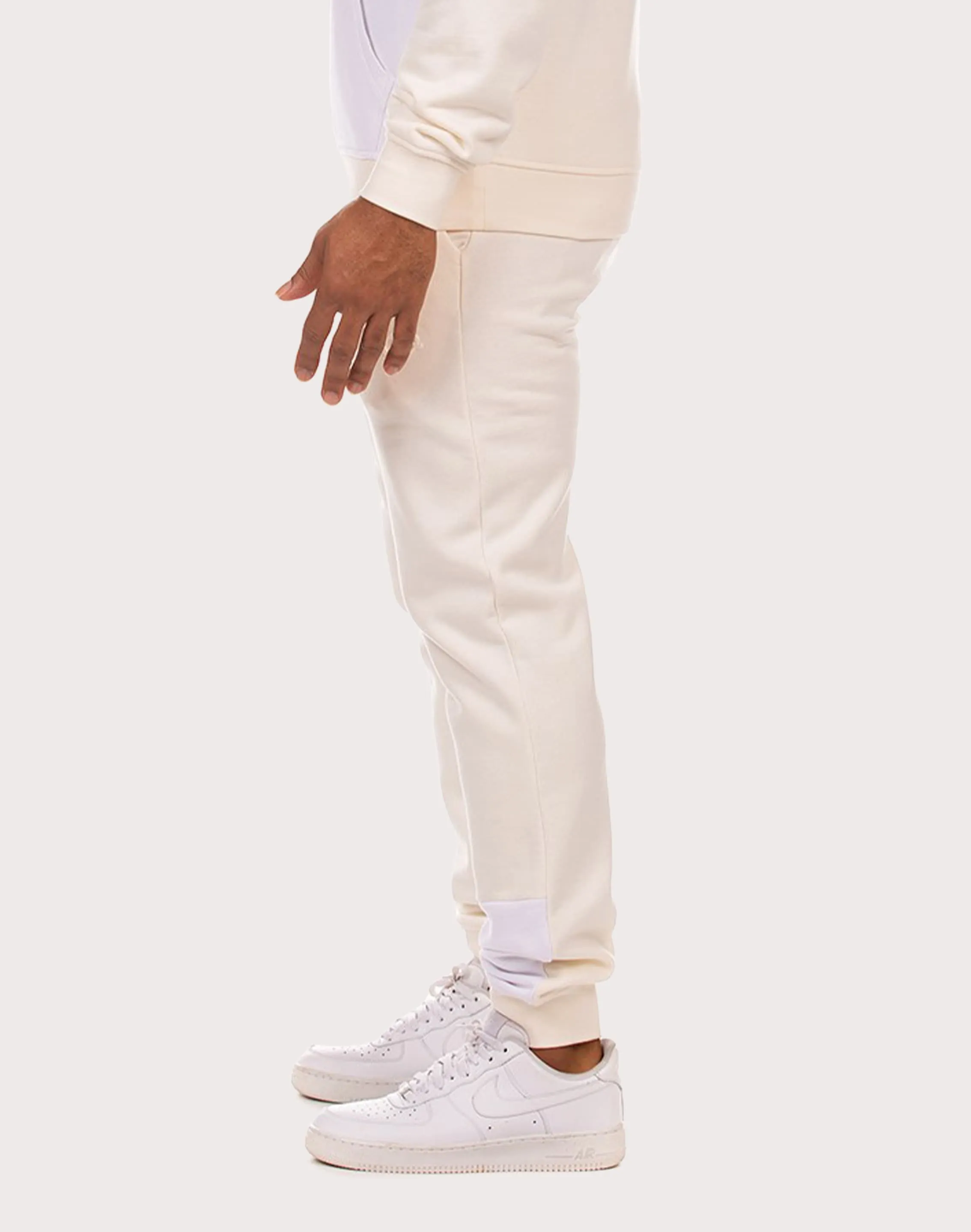 Akoo Script White Joggers