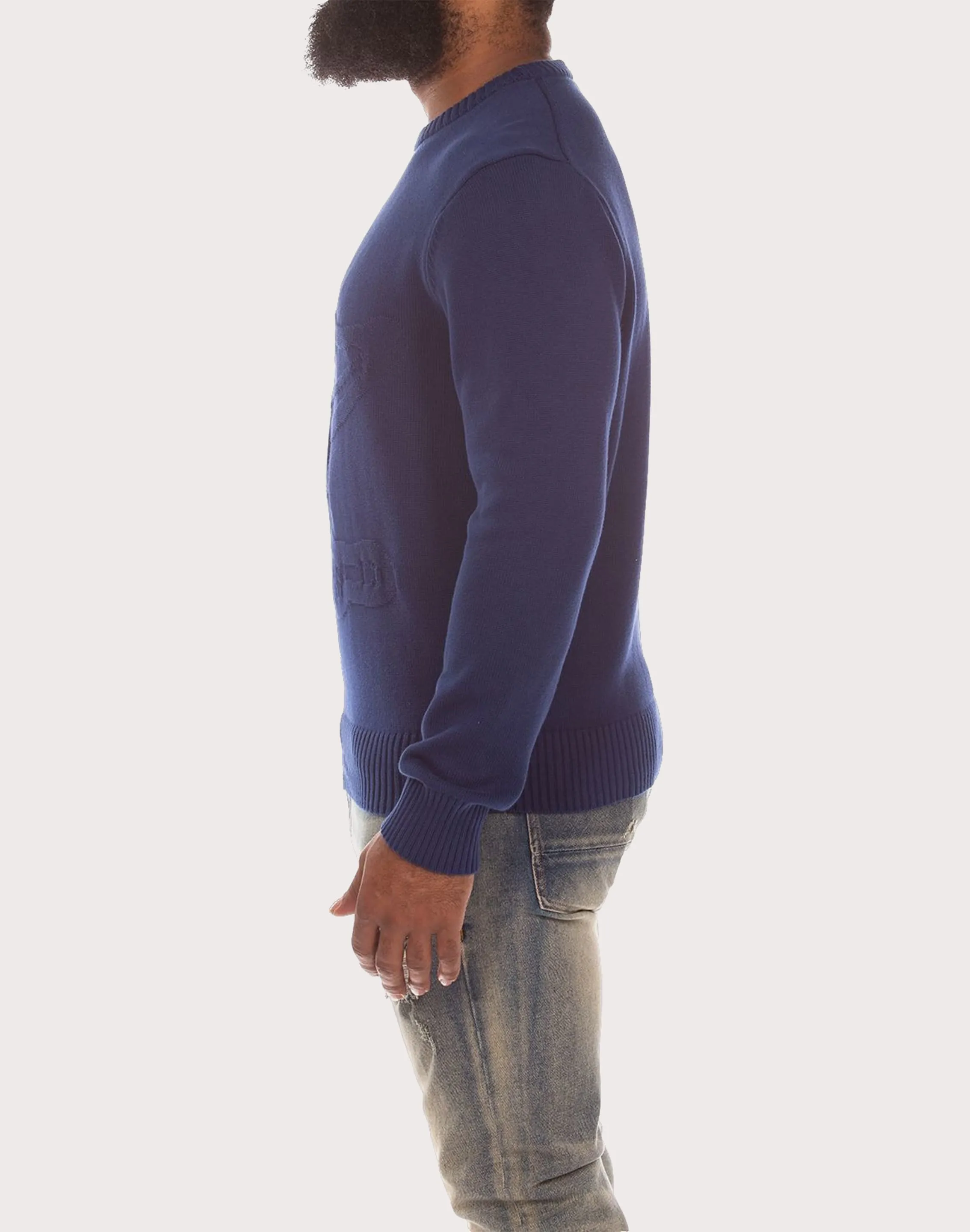 Akoo Snobby Blue Depths Sweater