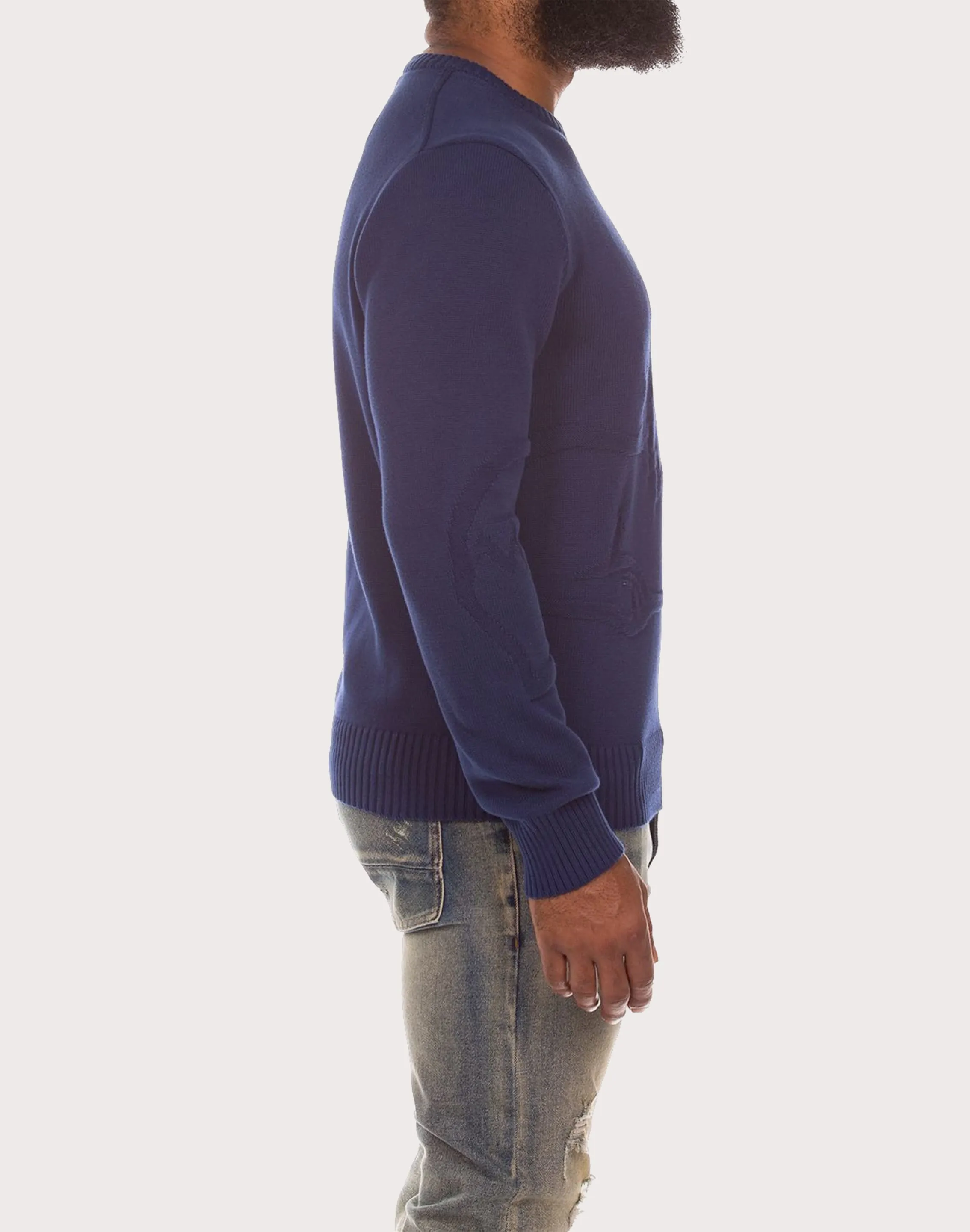 Akoo Snobby Blue Depths Sweater
