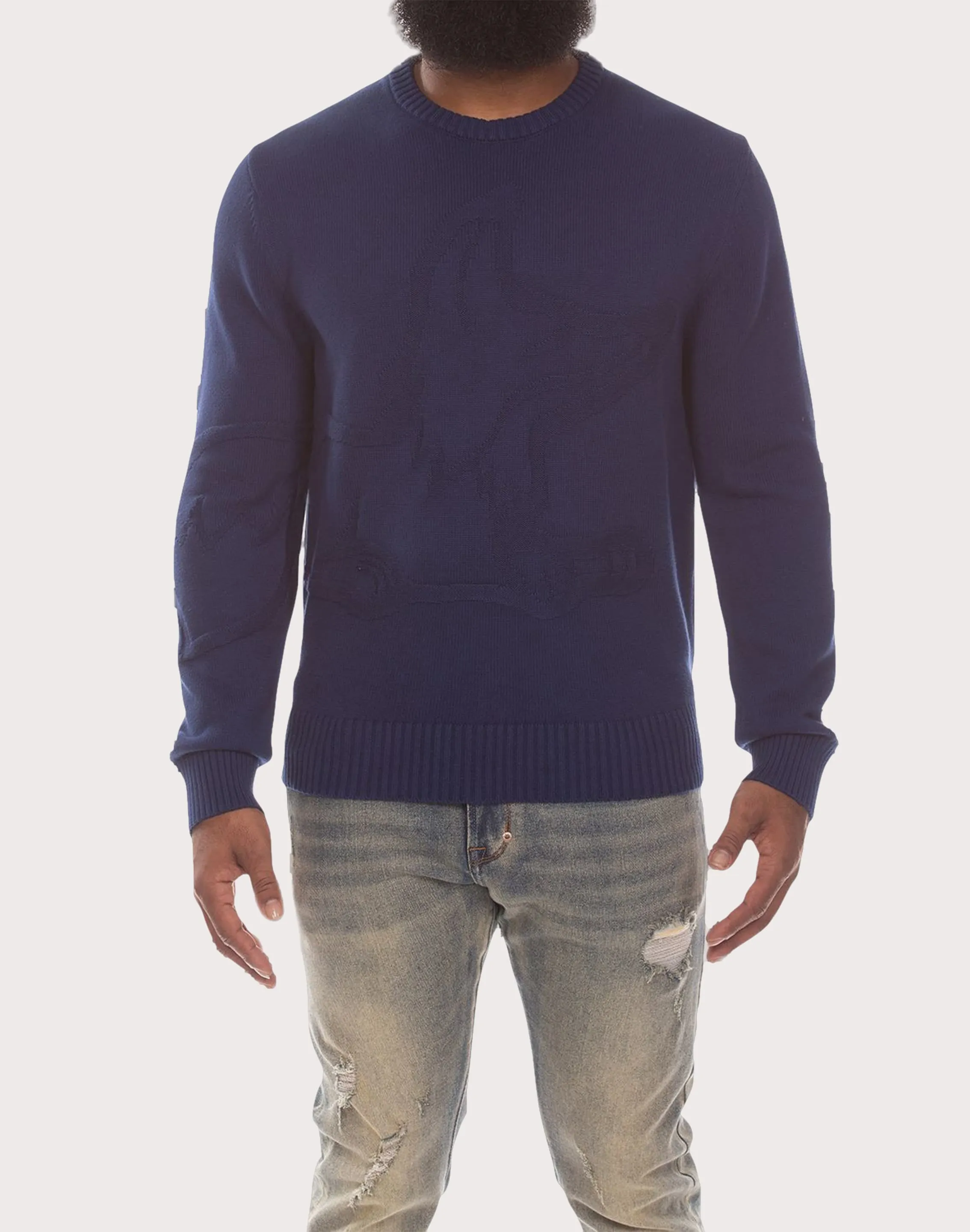Akoo Snobby Blue Depths Sweater
