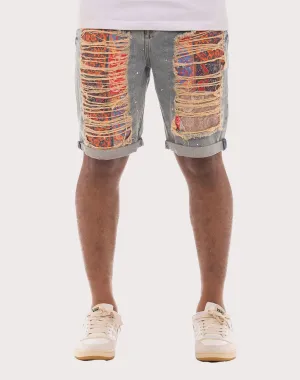 Akoo Stark Denim Blue Short