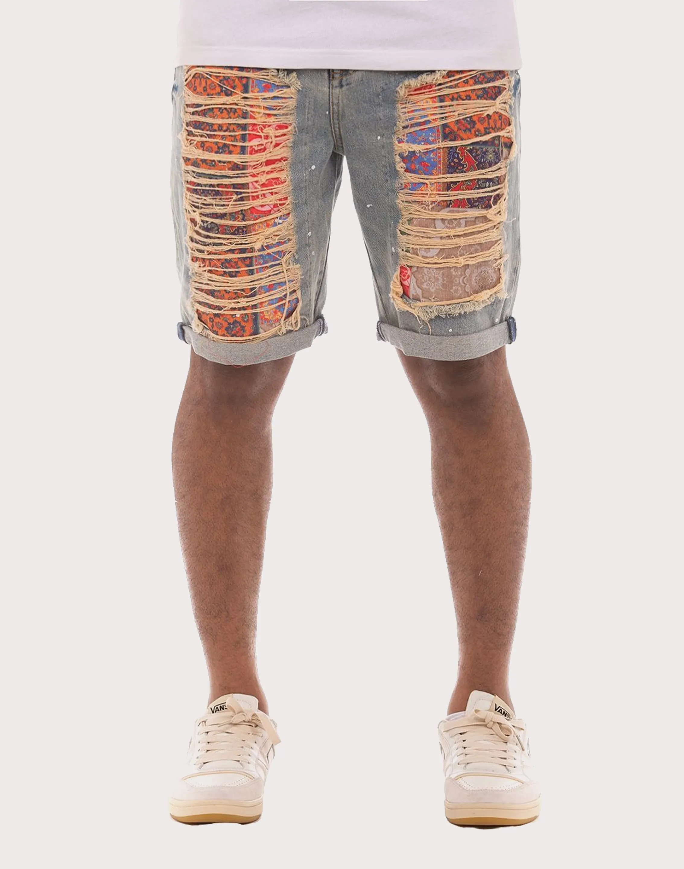 Akoo Stark Denim Blue Short