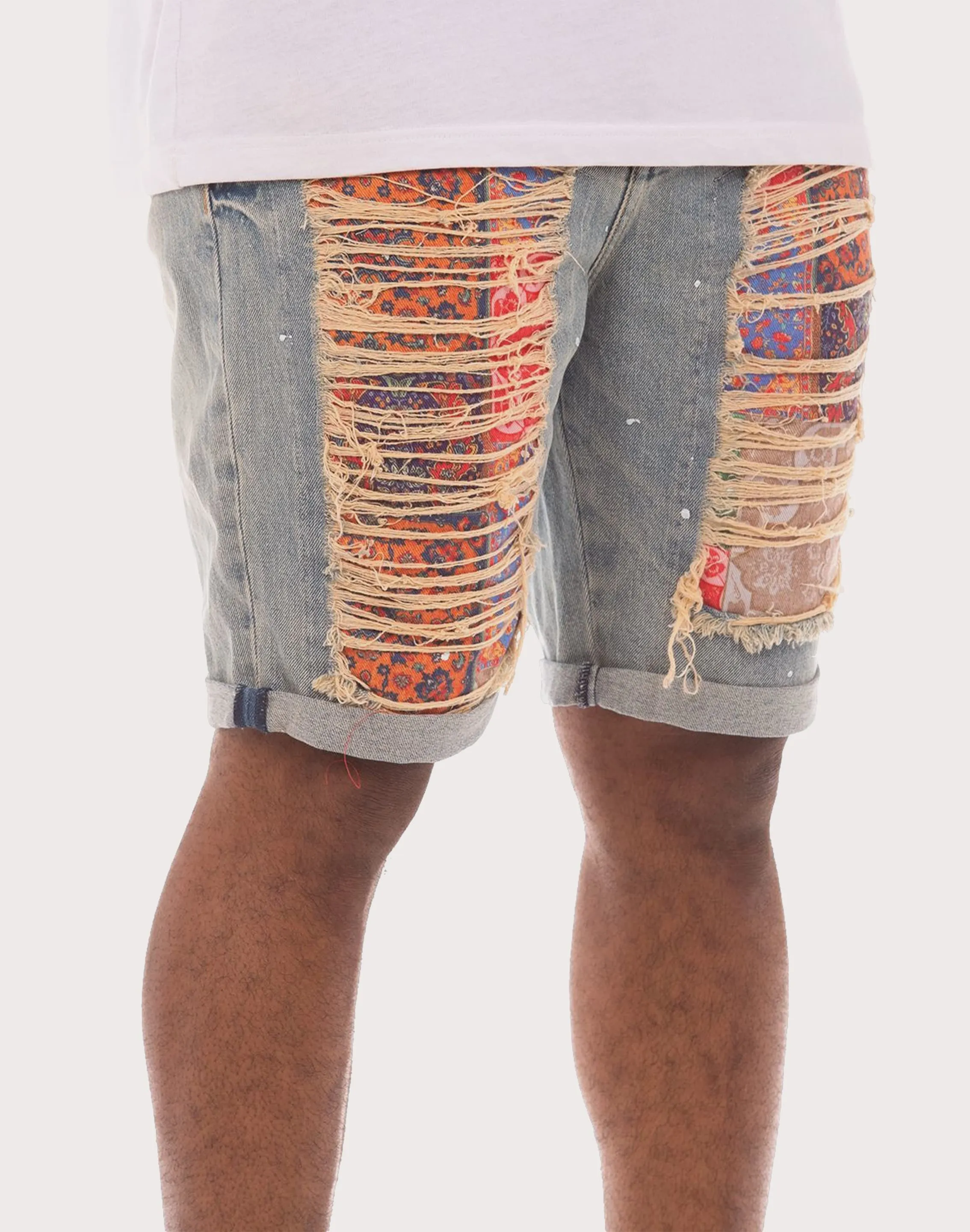 Akoo Stark Denim Blue Short