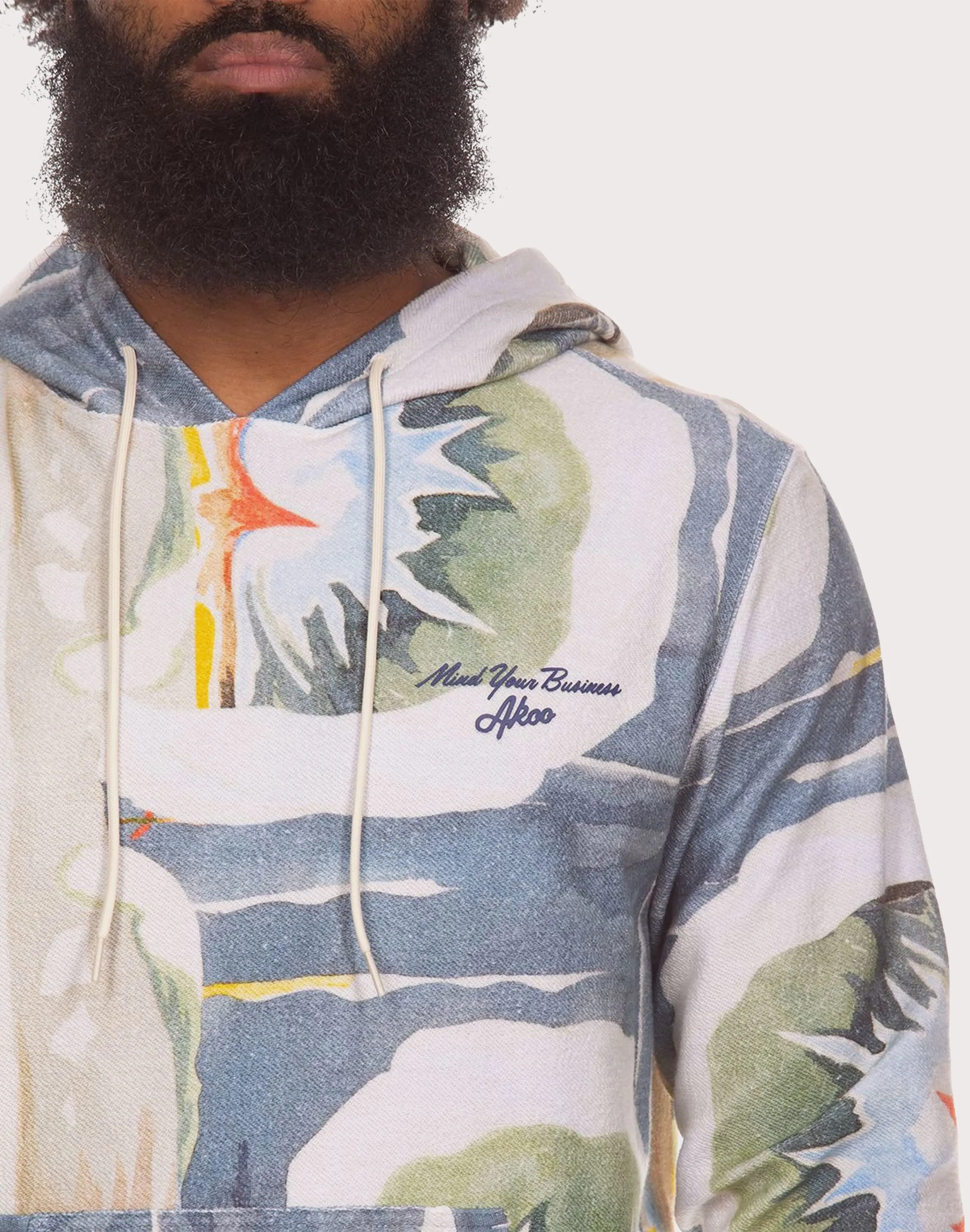Akoo Zen Hoodie - Whistle White