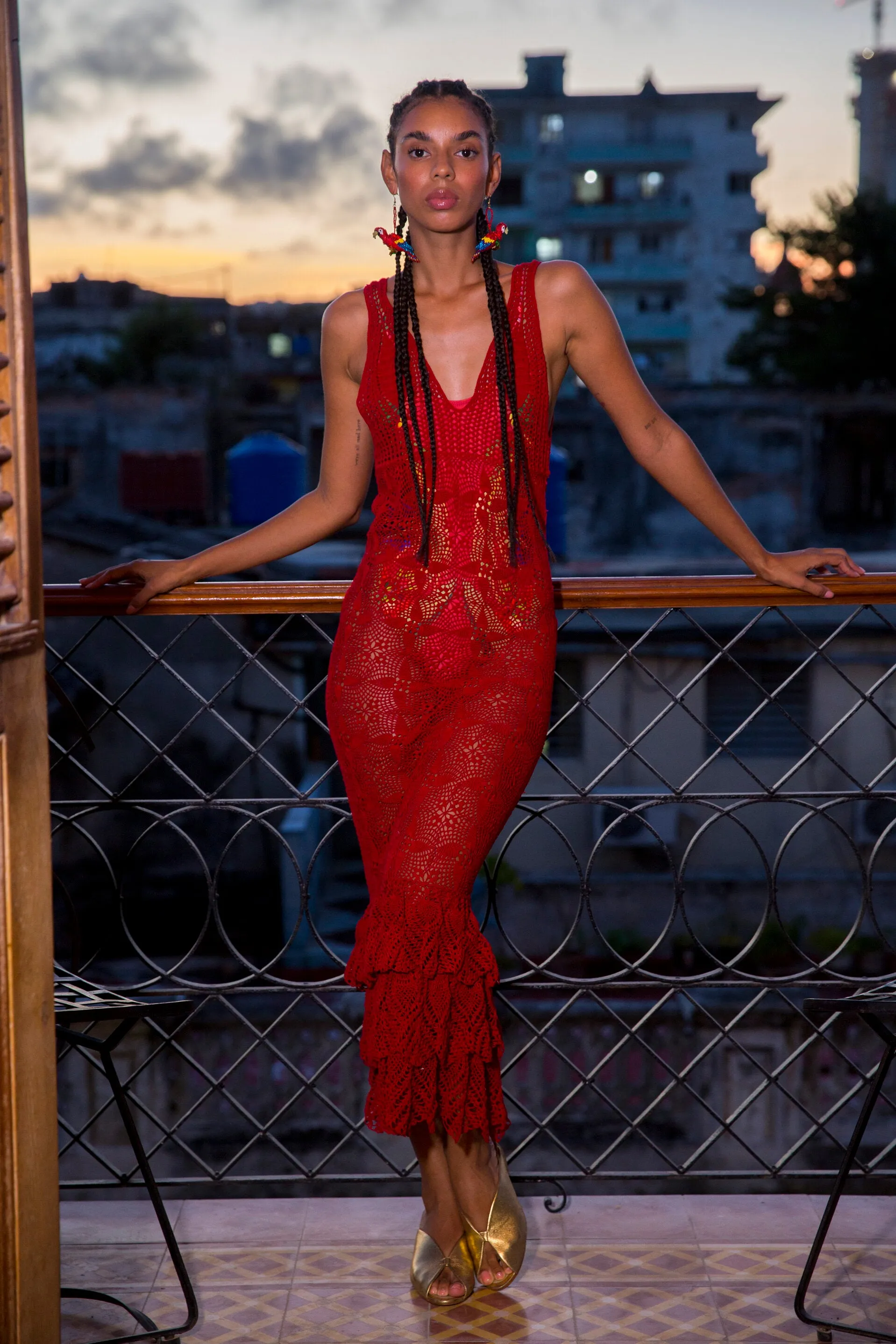 Ali Crochet Dress - Final Sale