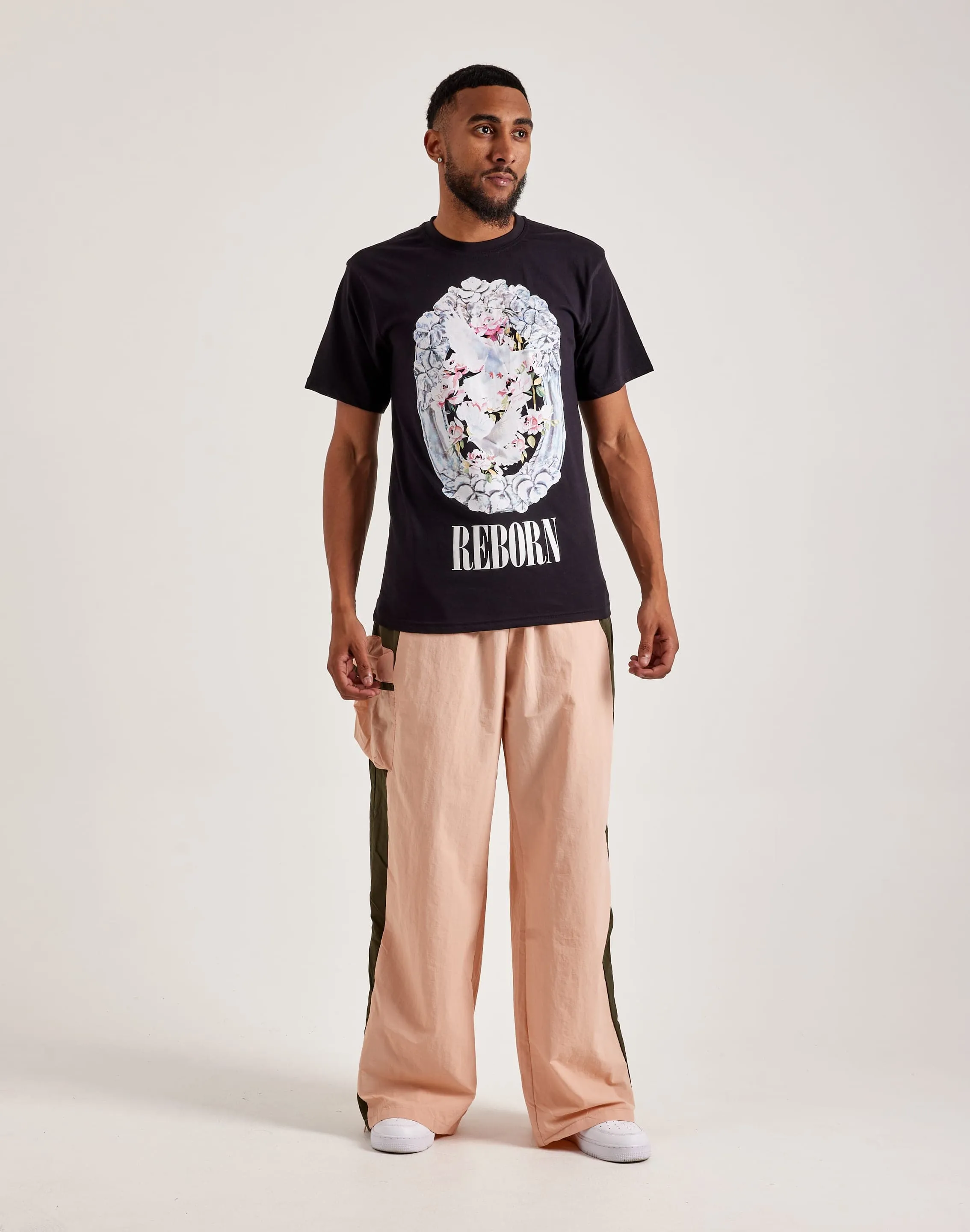 American Stitch Baggy Nylon Pants