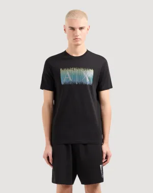 Armani Exchange Box Logo Gradient Tee