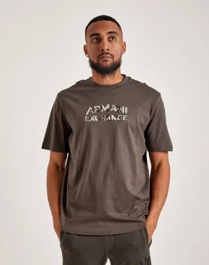 Armani Exchange Embroidered Logo Tee