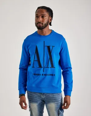 Armani Exchange Icon Logo Crewneck Sweatshirt