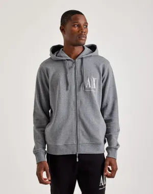 Armani Exchange Icon Logo Full-Zip Hoodie