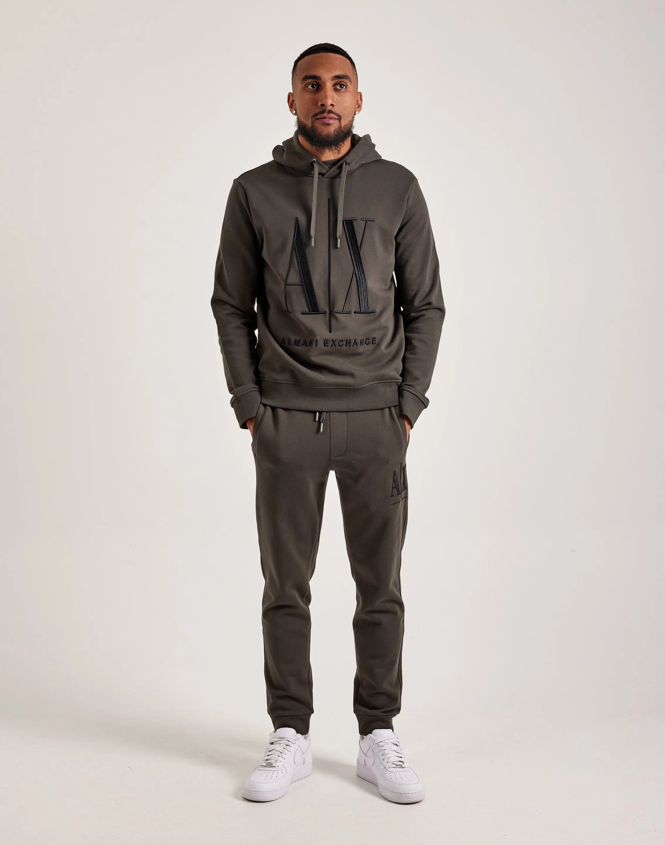 Armani Exchange Icon Logo Hoodie