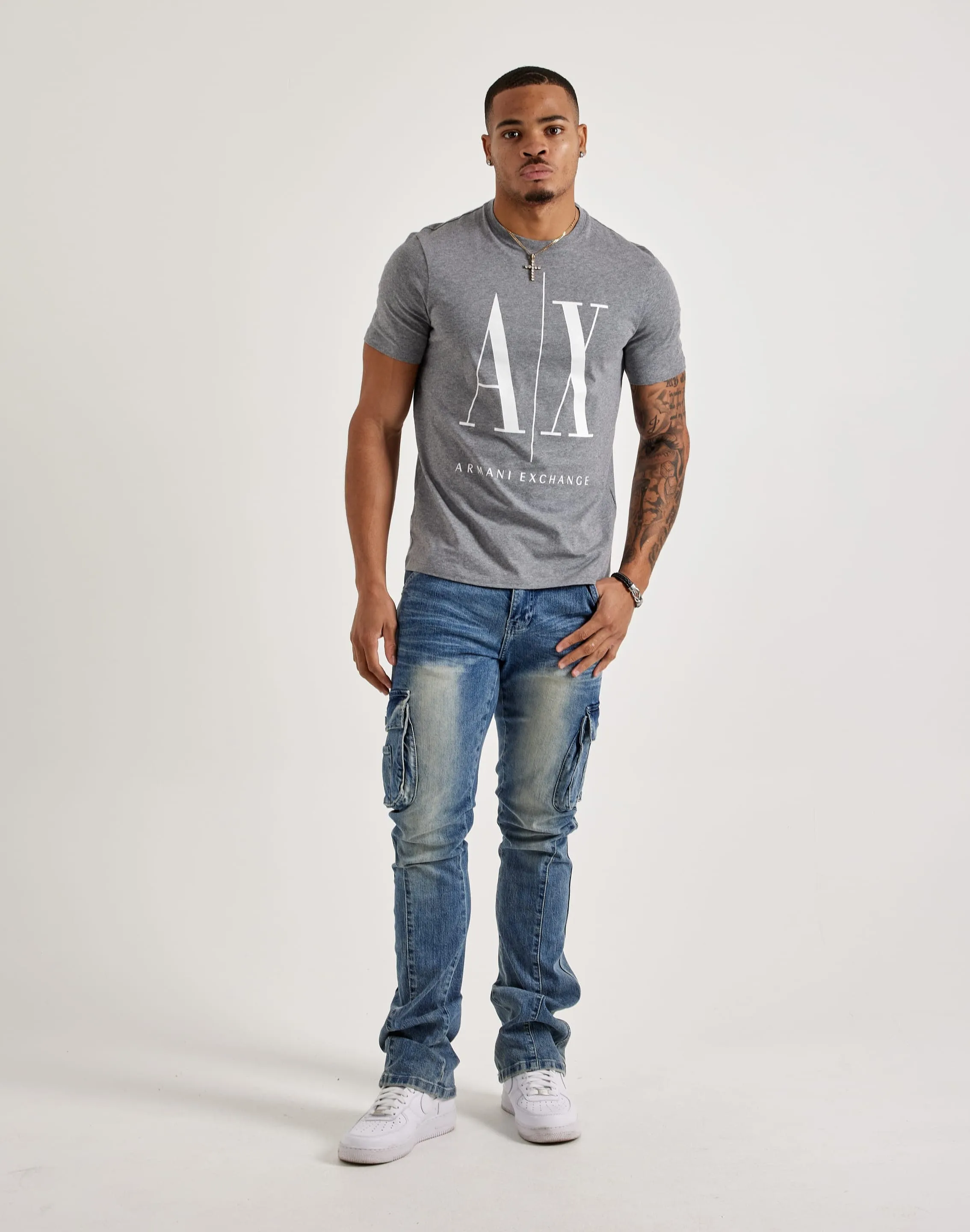 Armani Exchange Icon Logo Tee