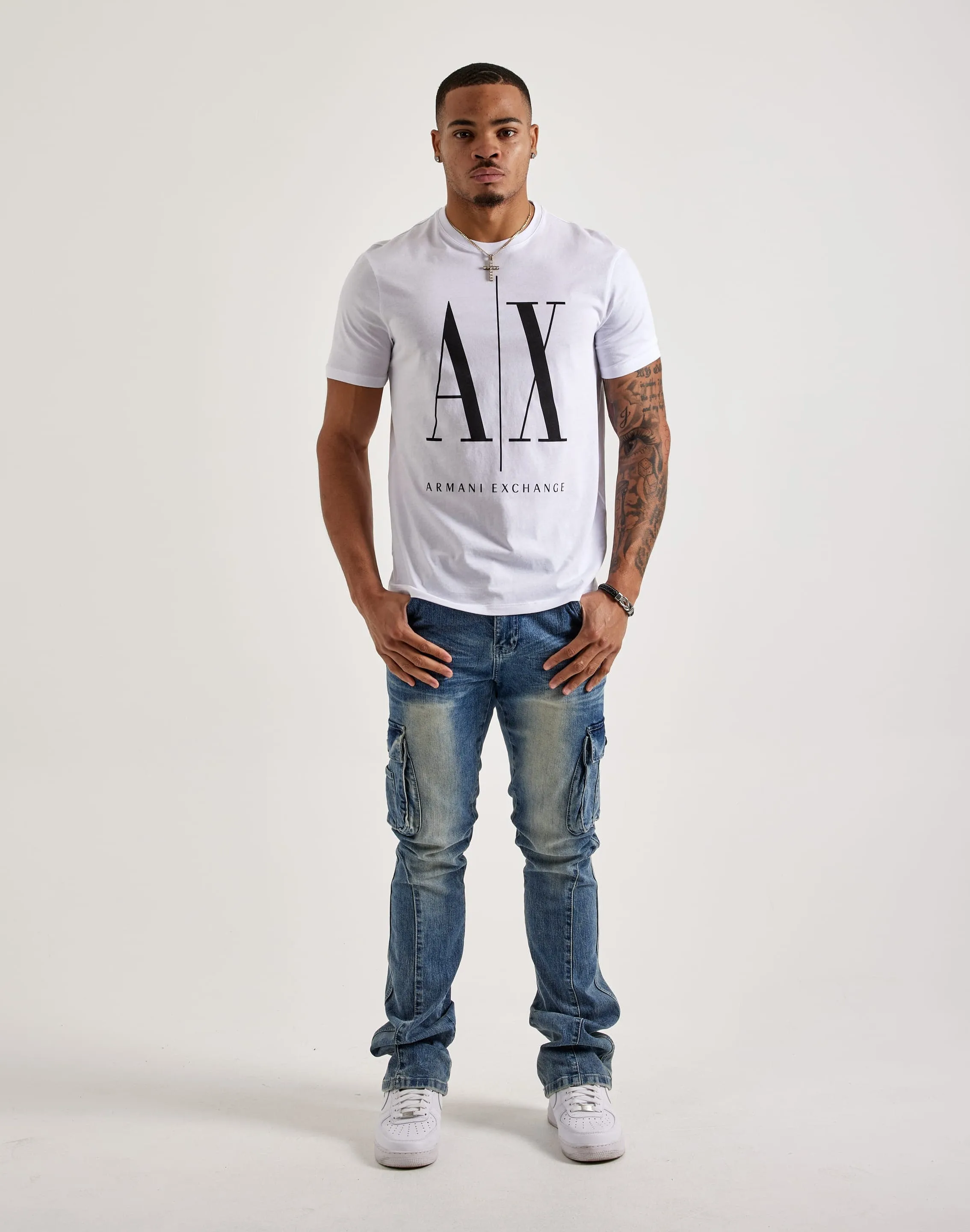 Armani Exchange Icon Logo Tee