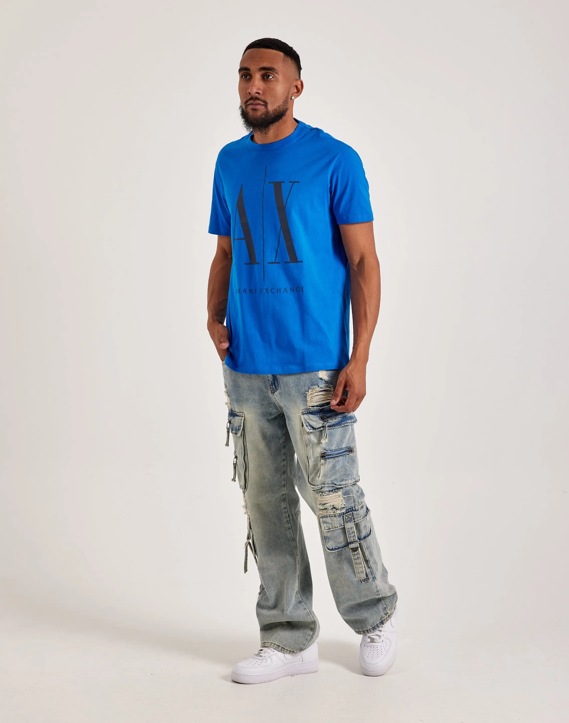 Armani Exchange Icon Logo Tee