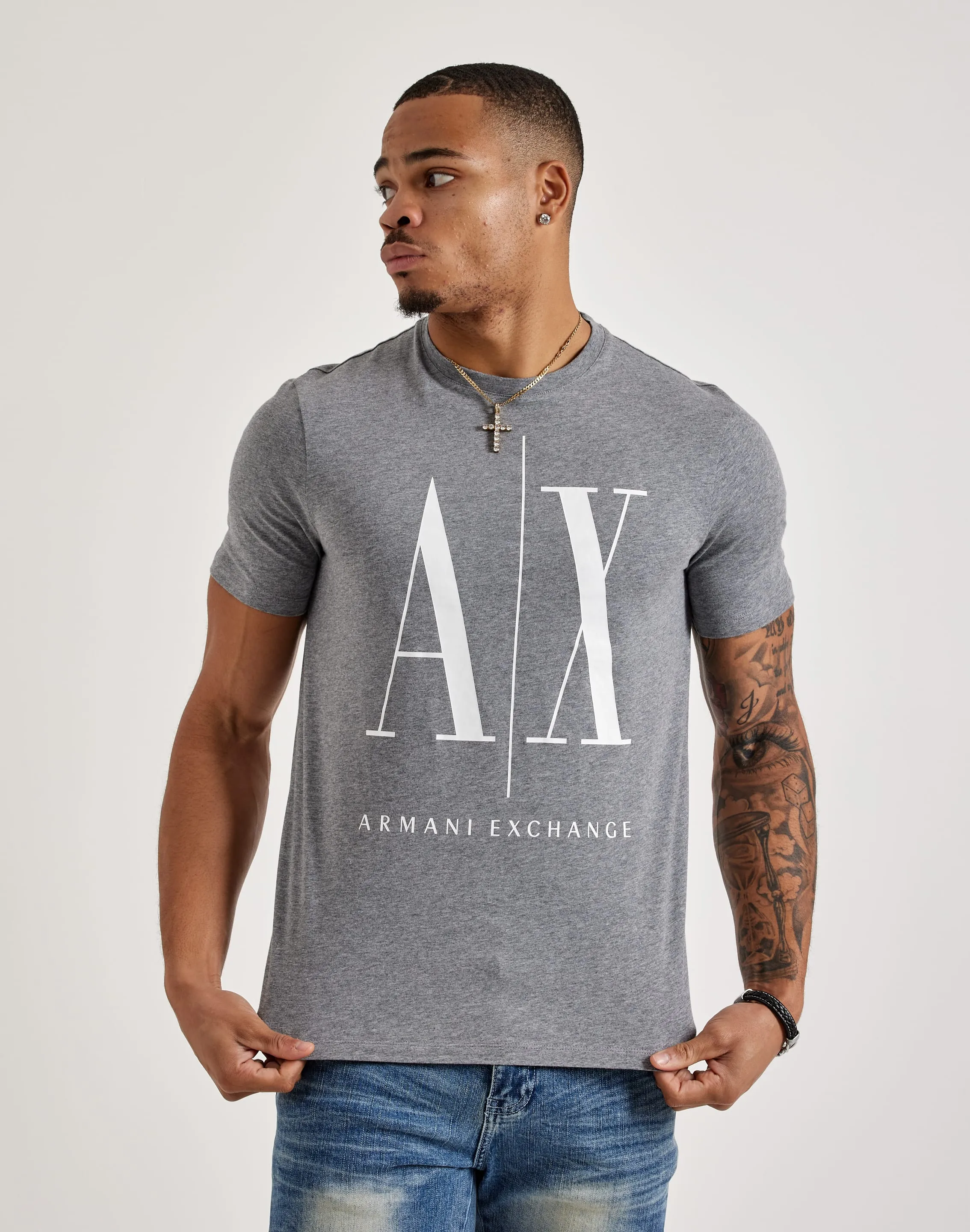 Armani Exchange Icon Logo Tee