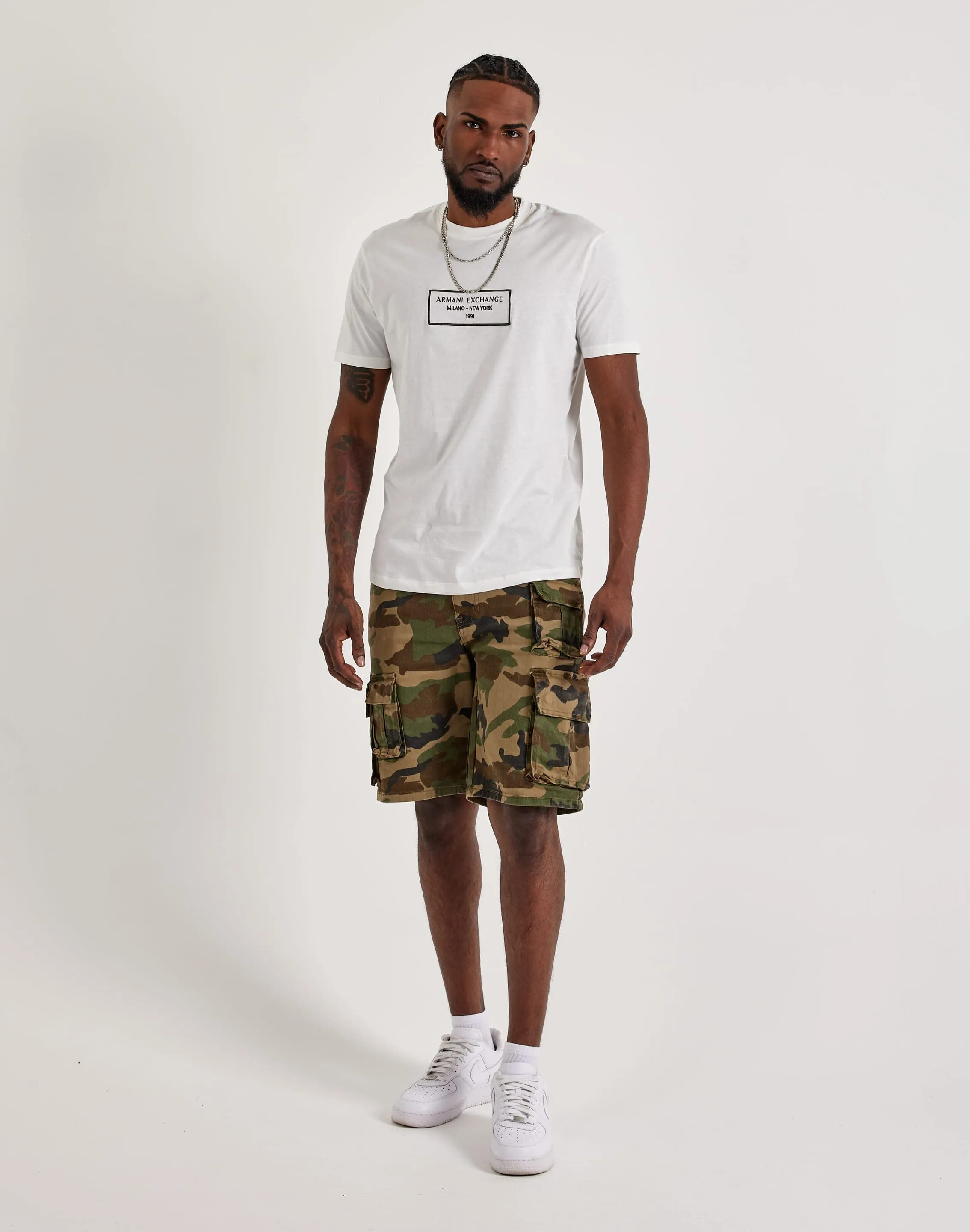 Armani Exchange Milano Box Logo Tee