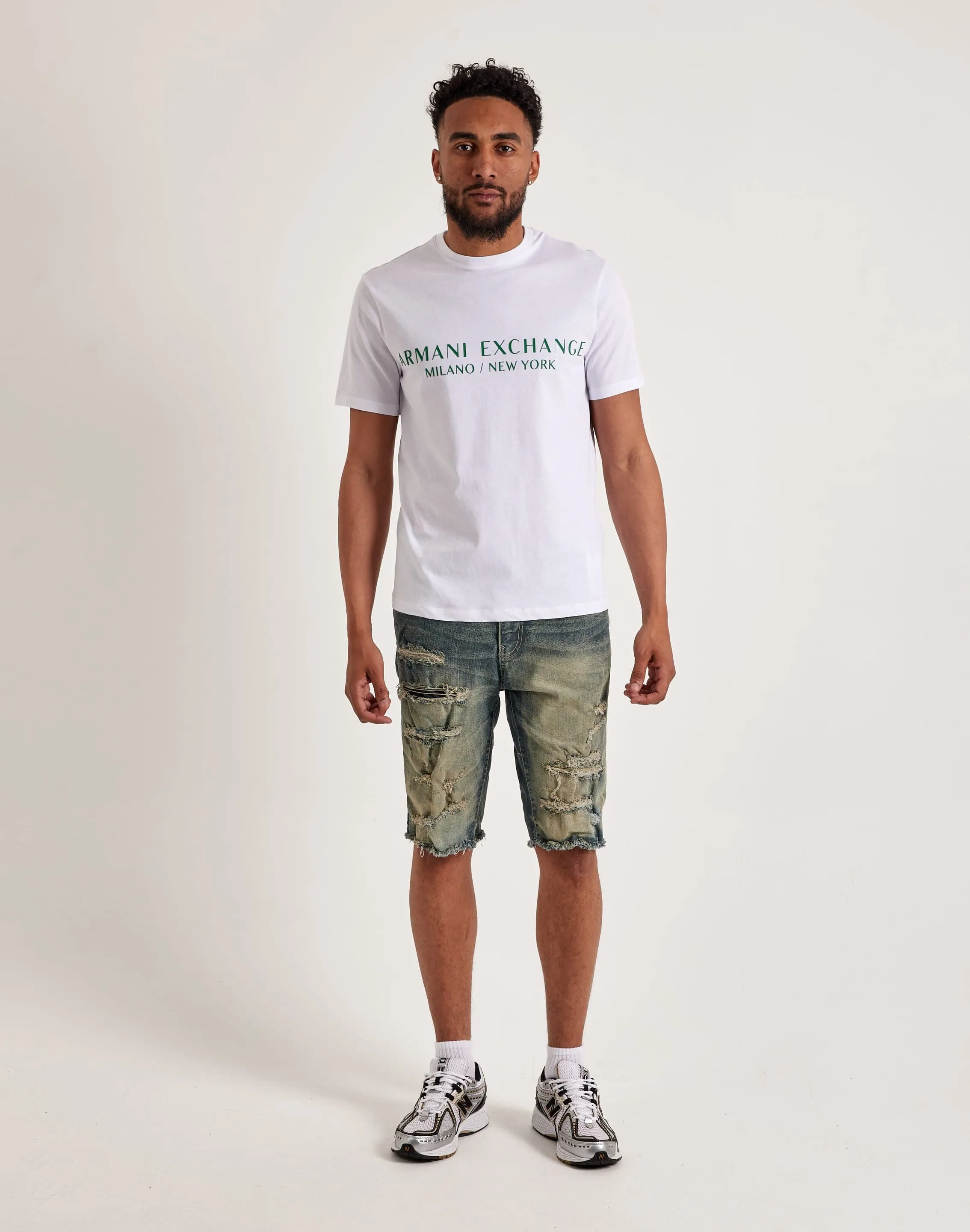 Armani Exchange Milano Logo Tee