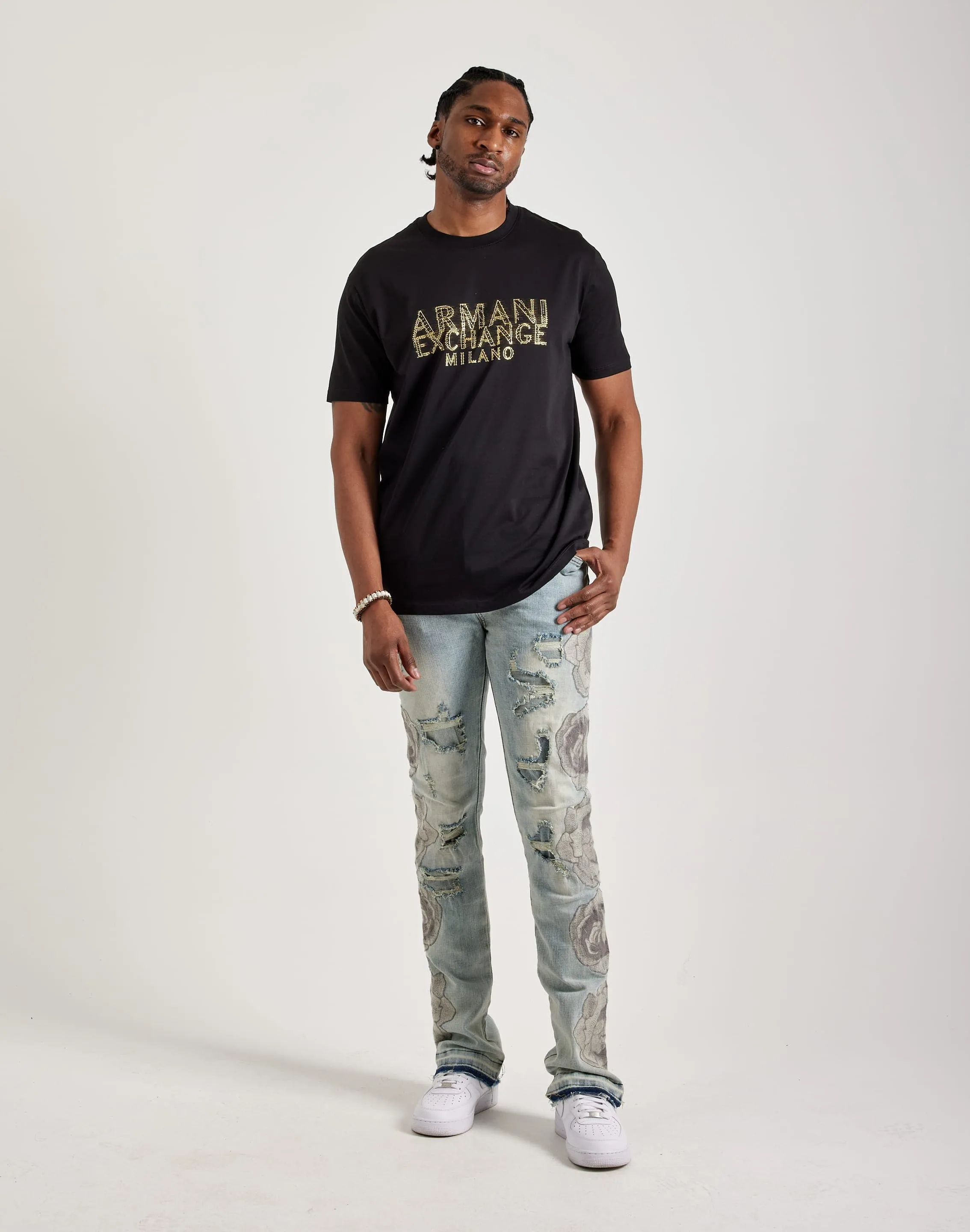Armani Exchange Milano Logo Tee