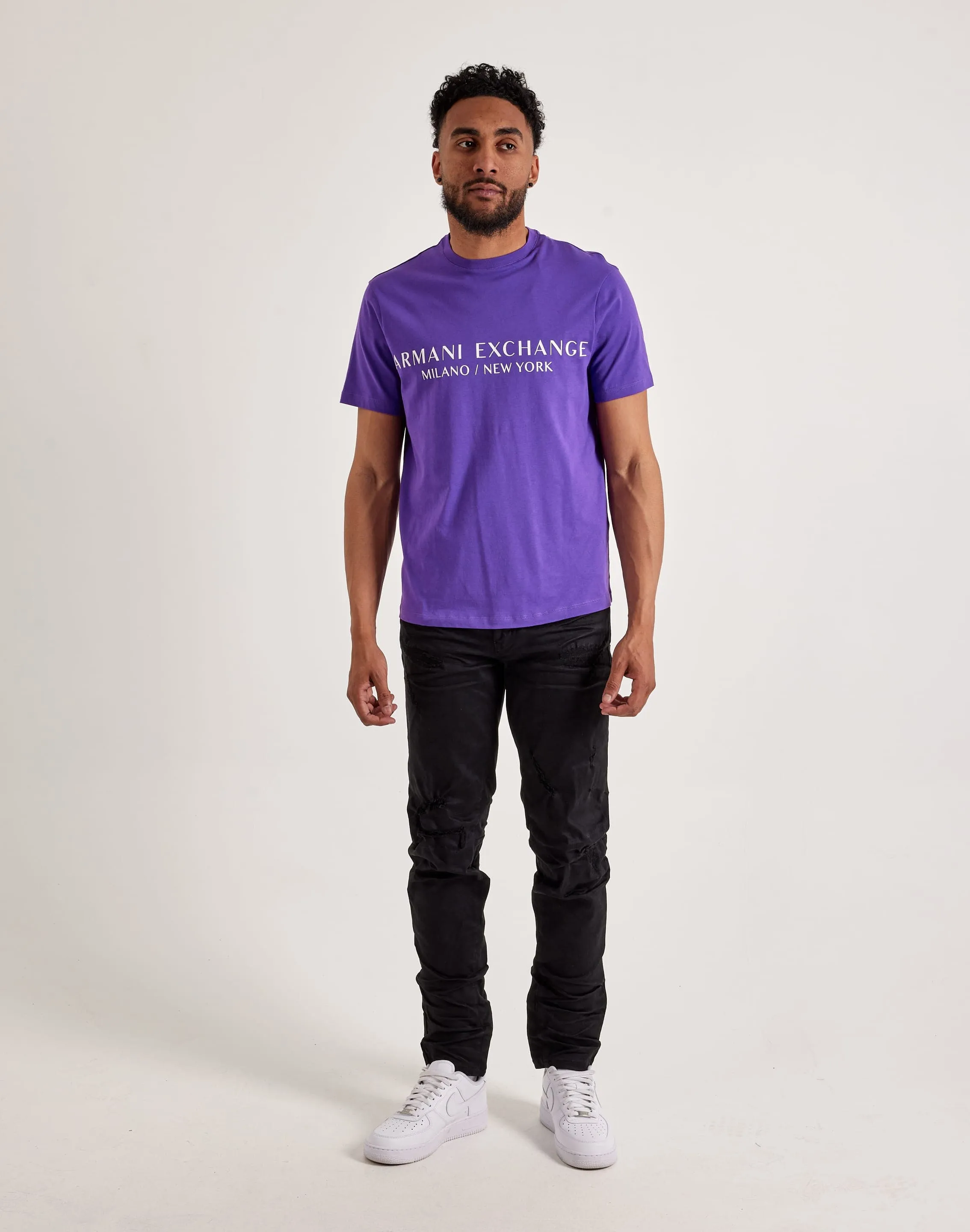 Armani Exchange Milano Logo Tee