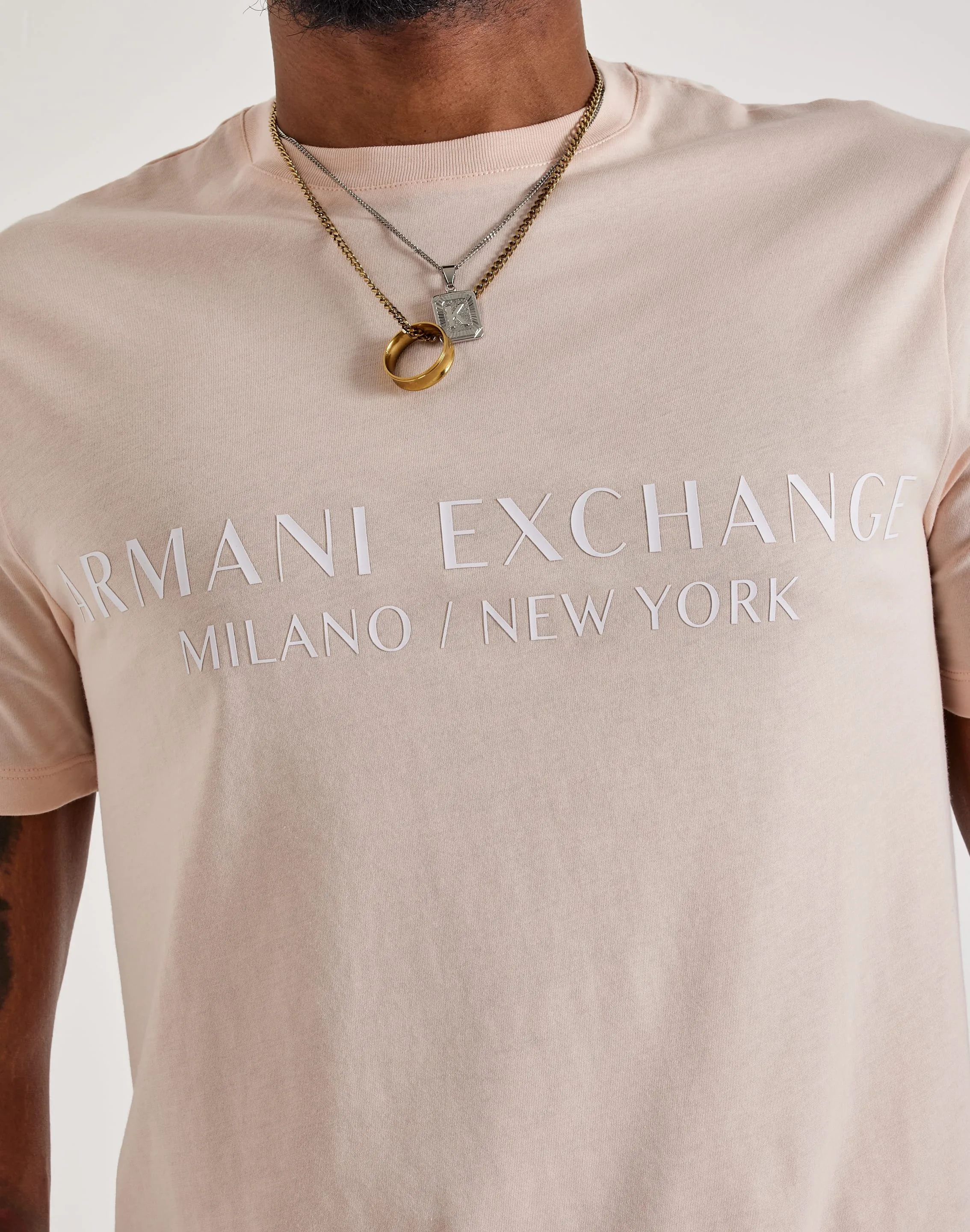 Armani Exchange Milano Logo Tee