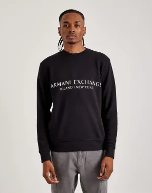 Armani Exchange Milano NY Crewneck Sweatshirt