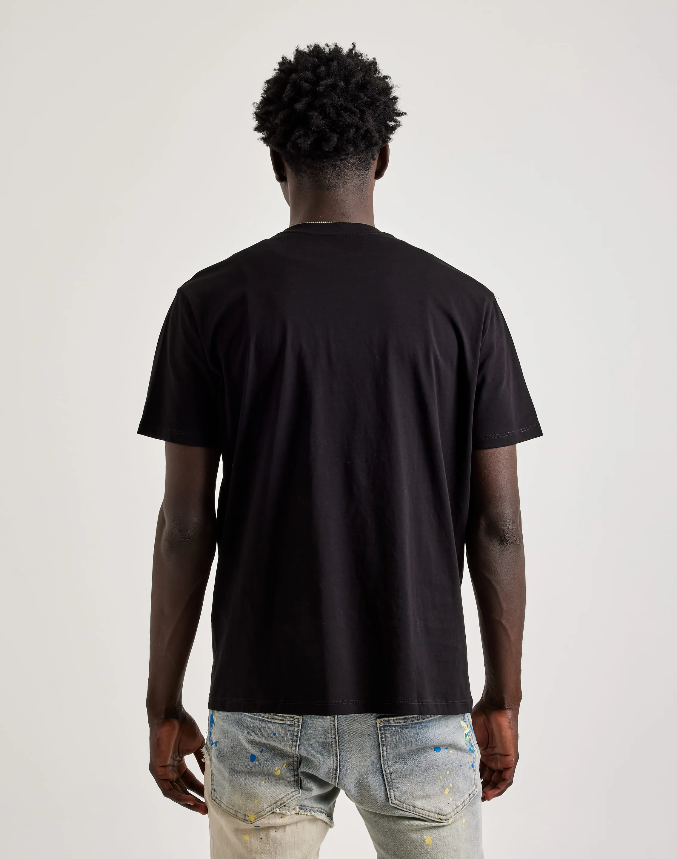 Armani Exchange Paint Splatter Logo Tee