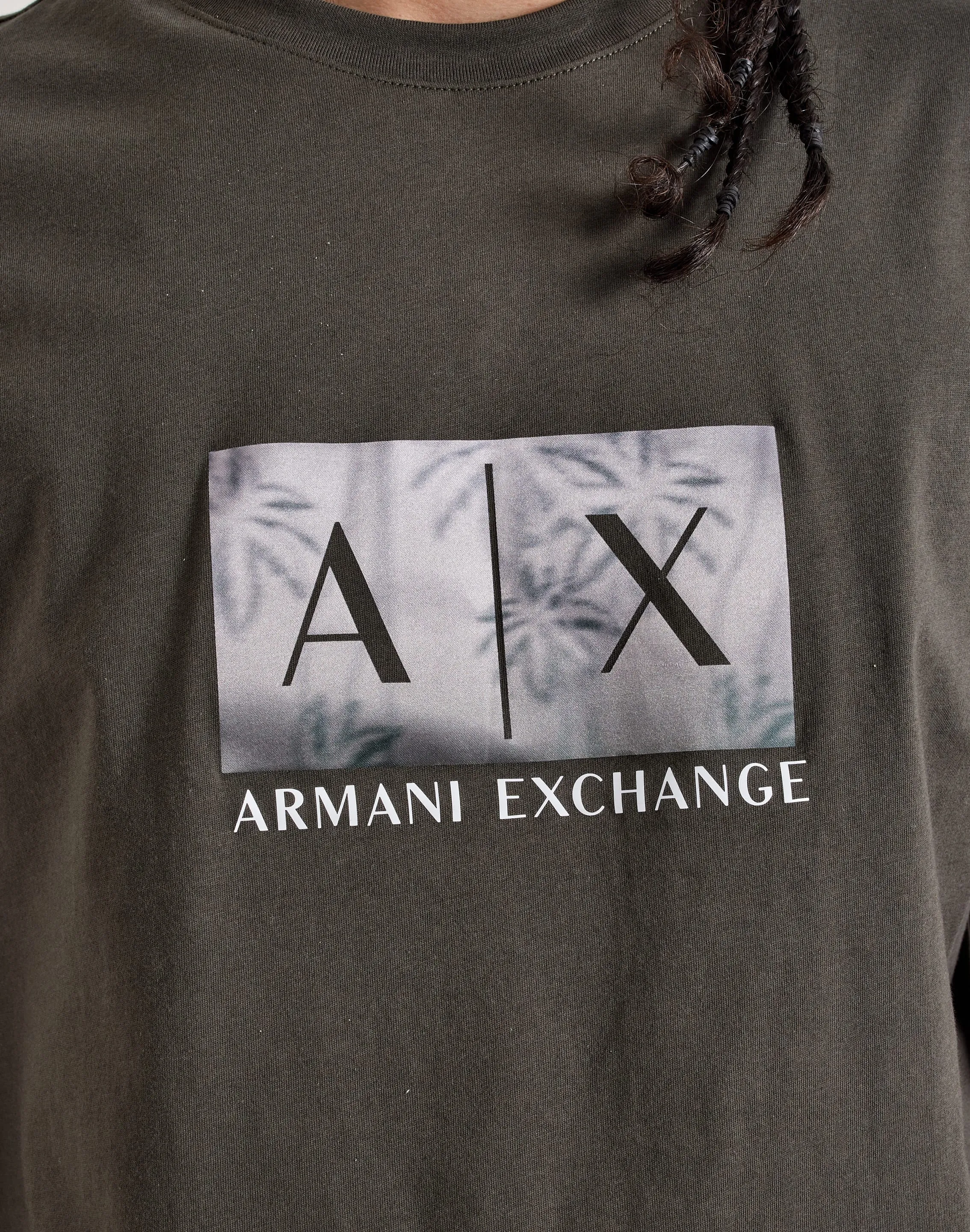 Armani Exchange Palm Box Logo Tee