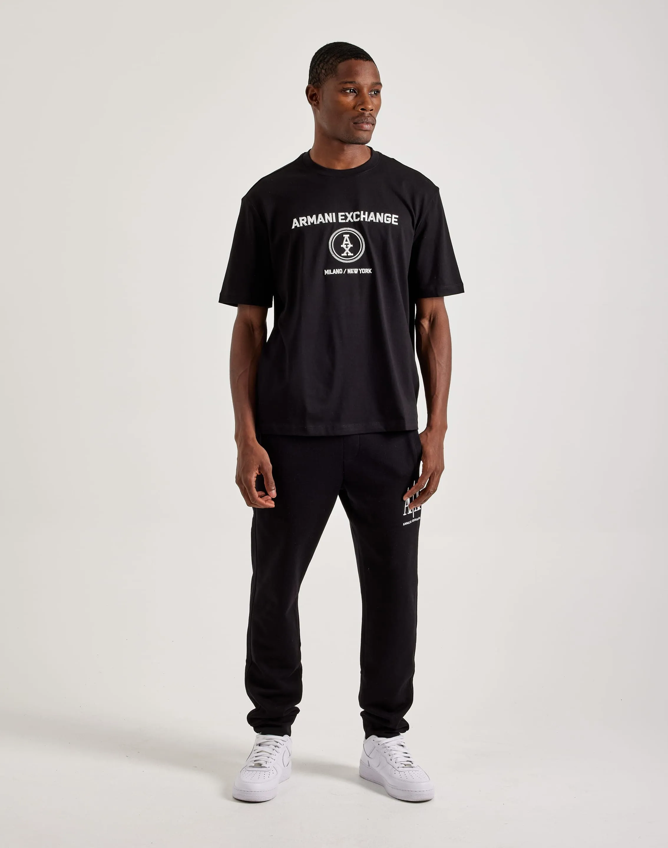 Armani Exchange Stacked Logo Tee