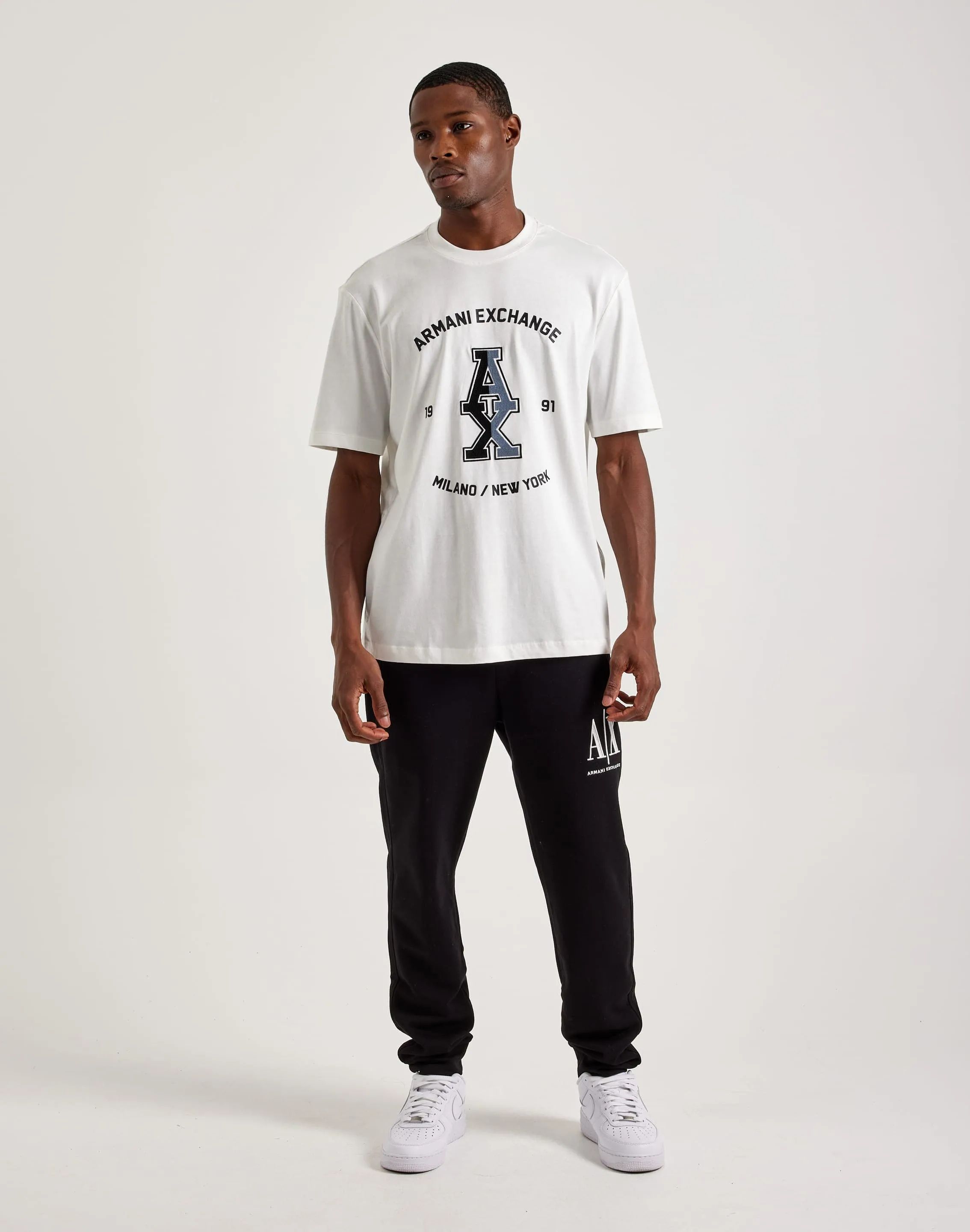 Armani Exchange Stacked Logo Tee
