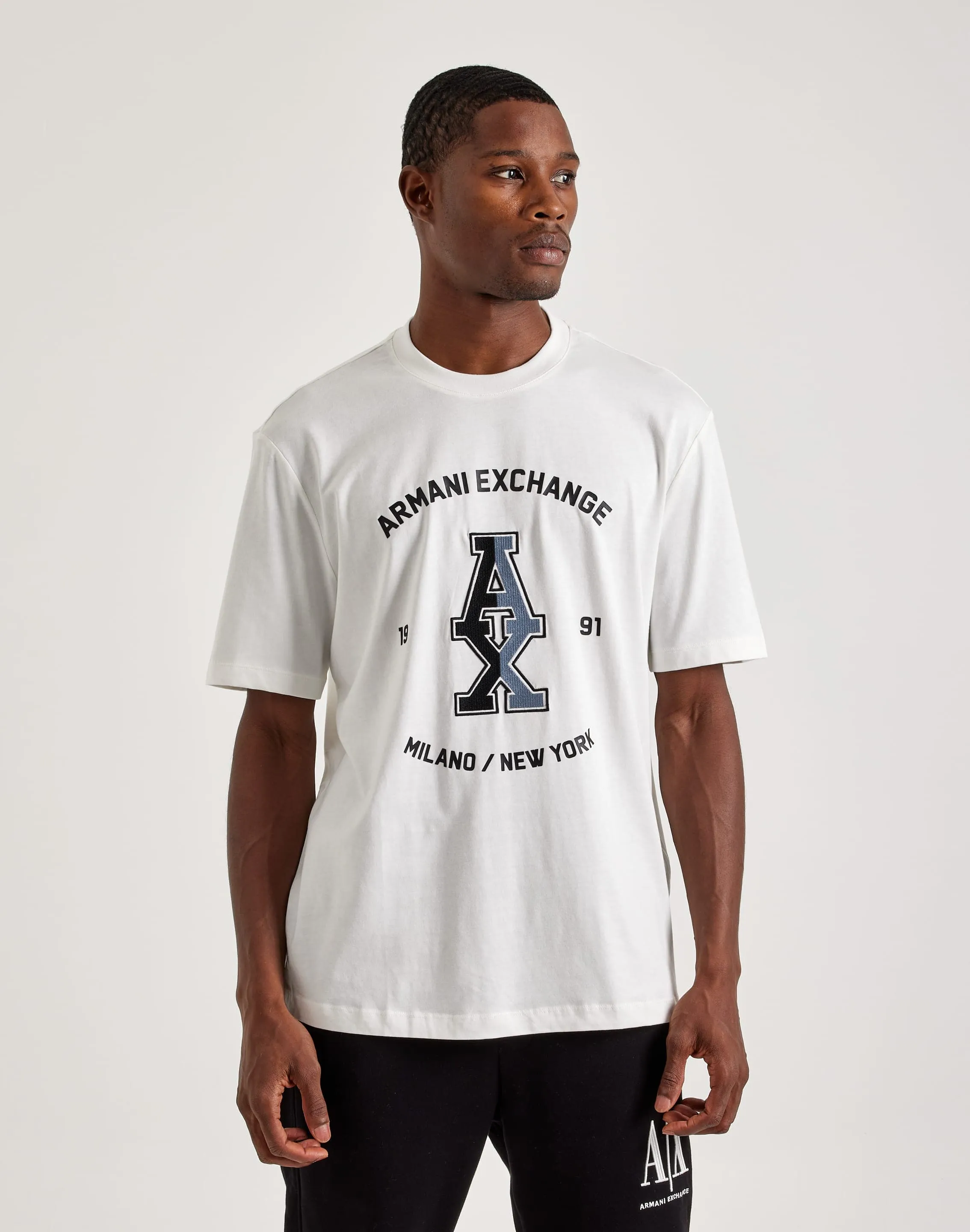 Armani Exchange Stacked Logo Tee